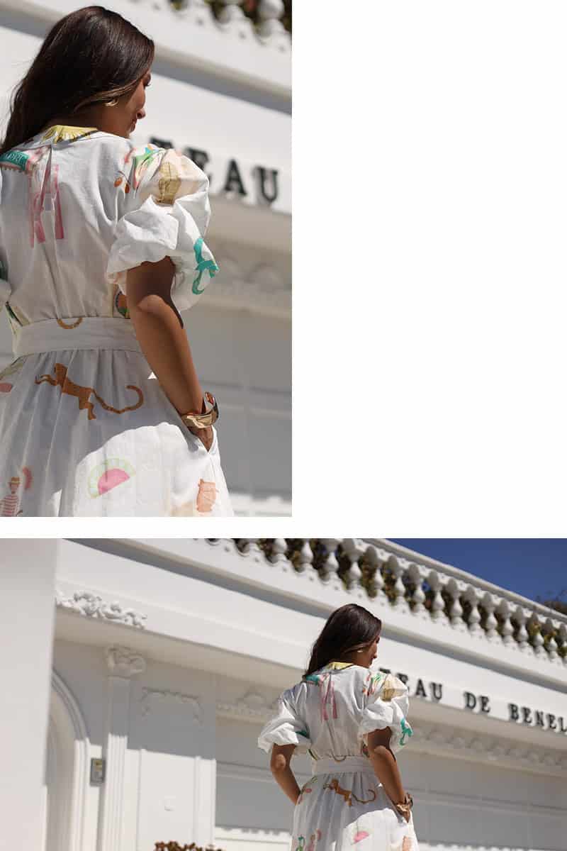 Sardinia Dress | White