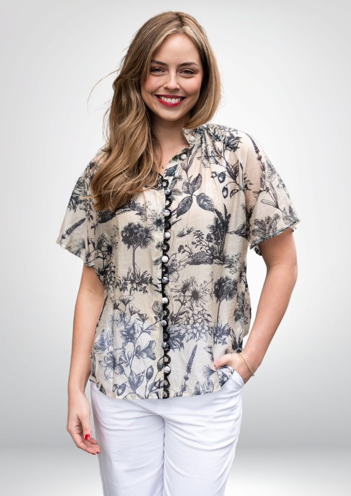 Idora Blouse | Black