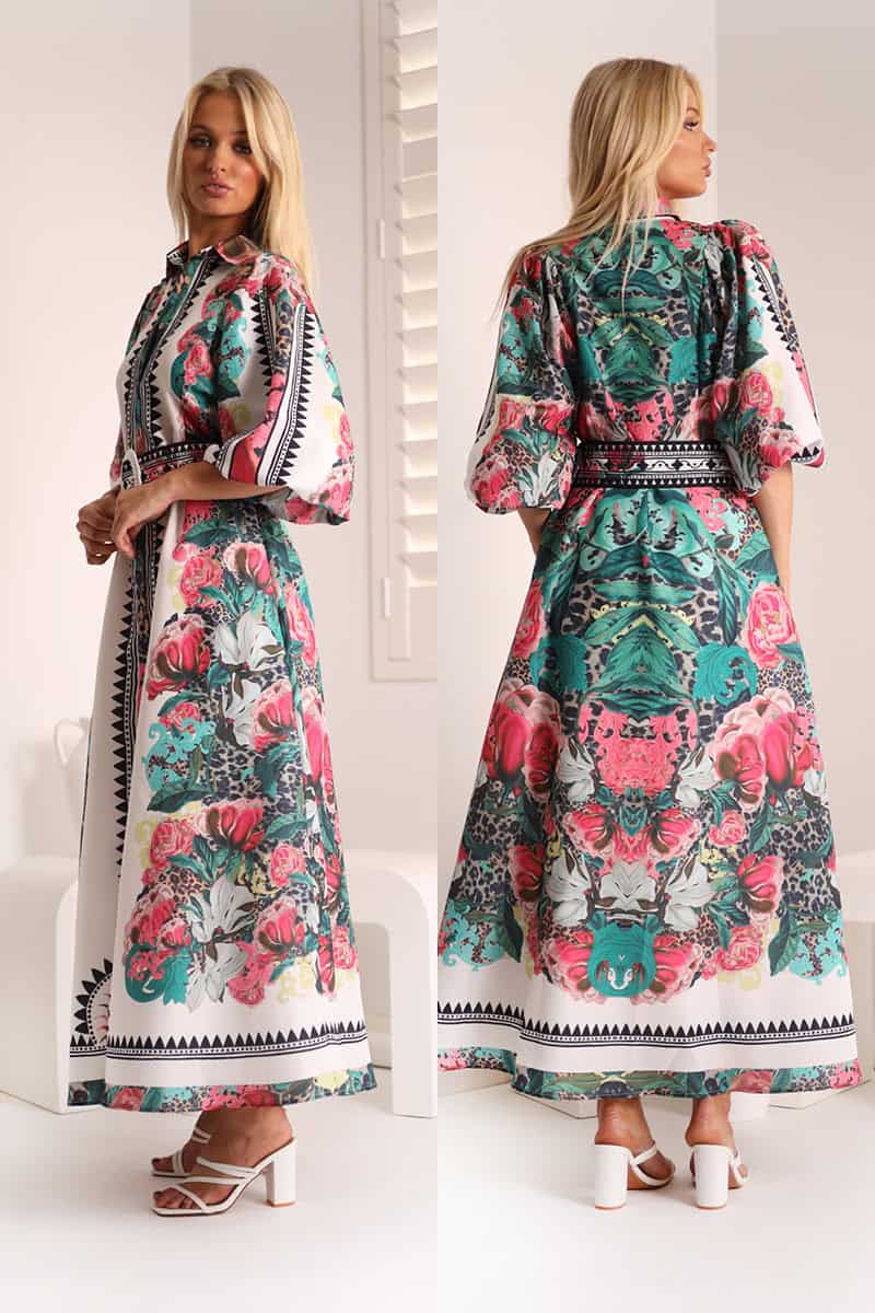 Florentina Long Dress | Floral