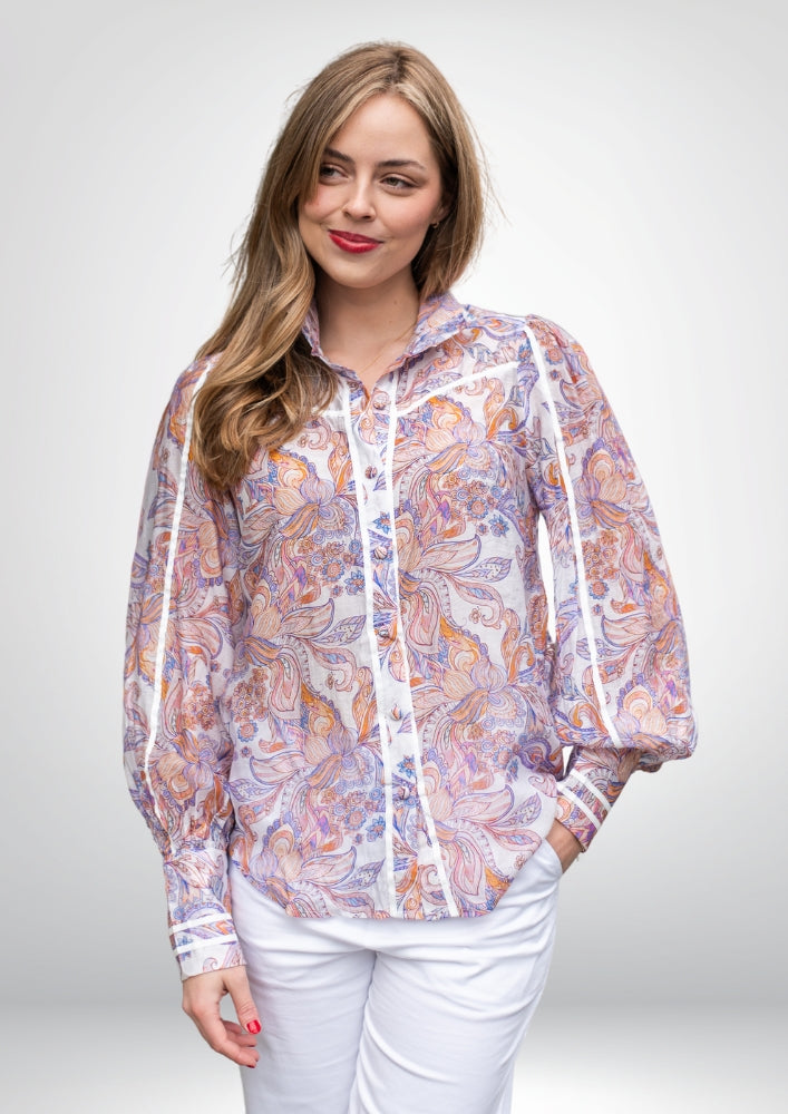 Martine Blouse | Rose Lilac