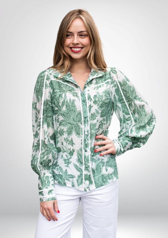 Camille Blouse | Green