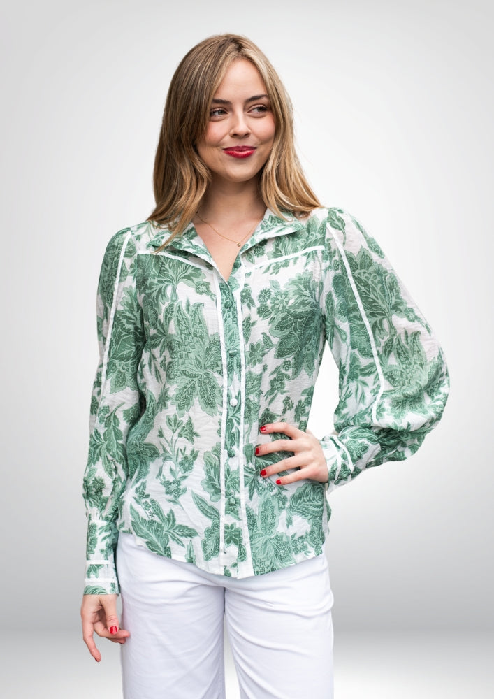 Camille Blouse | Green