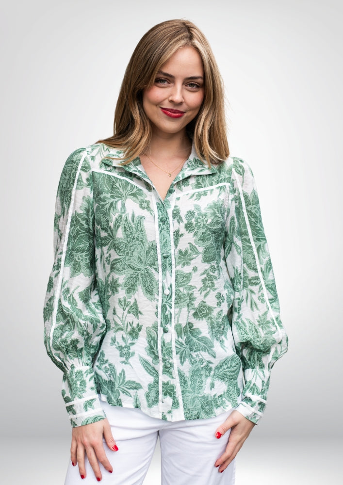 Camille Blouse | Green