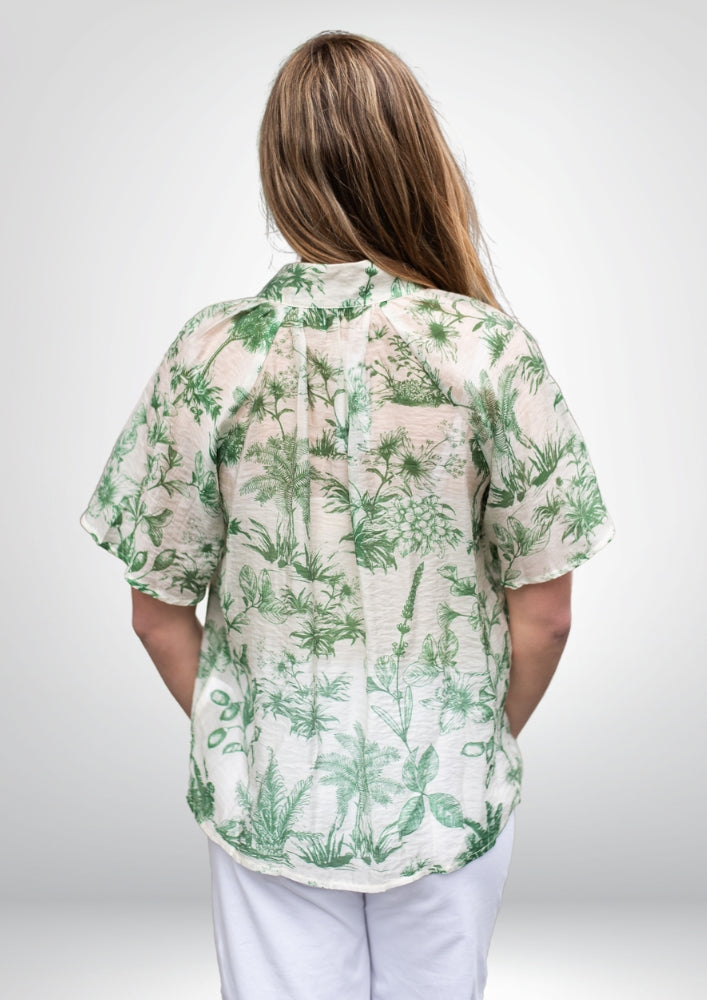 Idora Blouse | Green