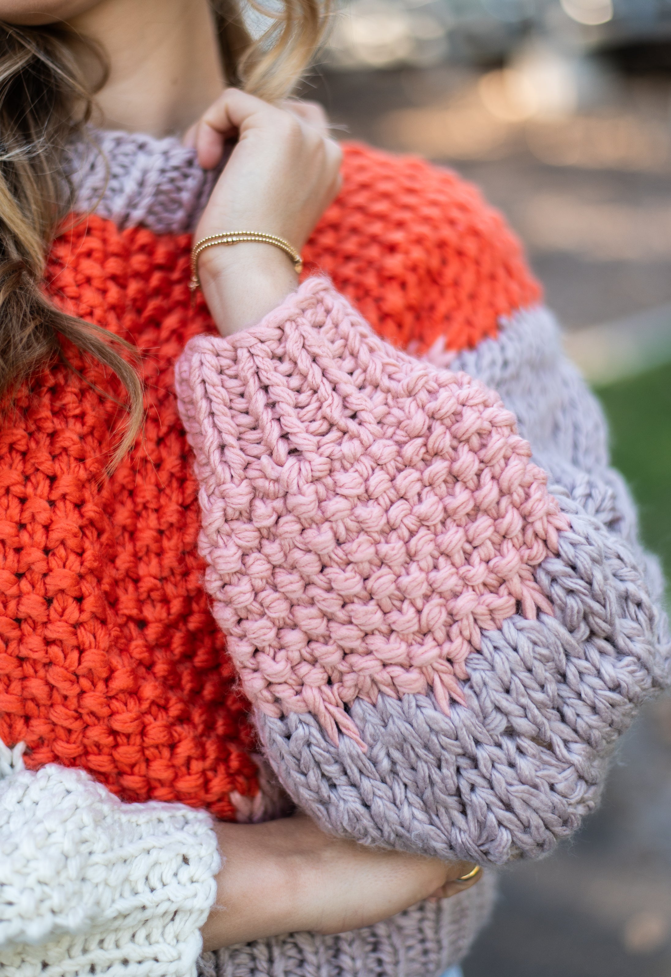 Hyams Handmade Jumper | Orange