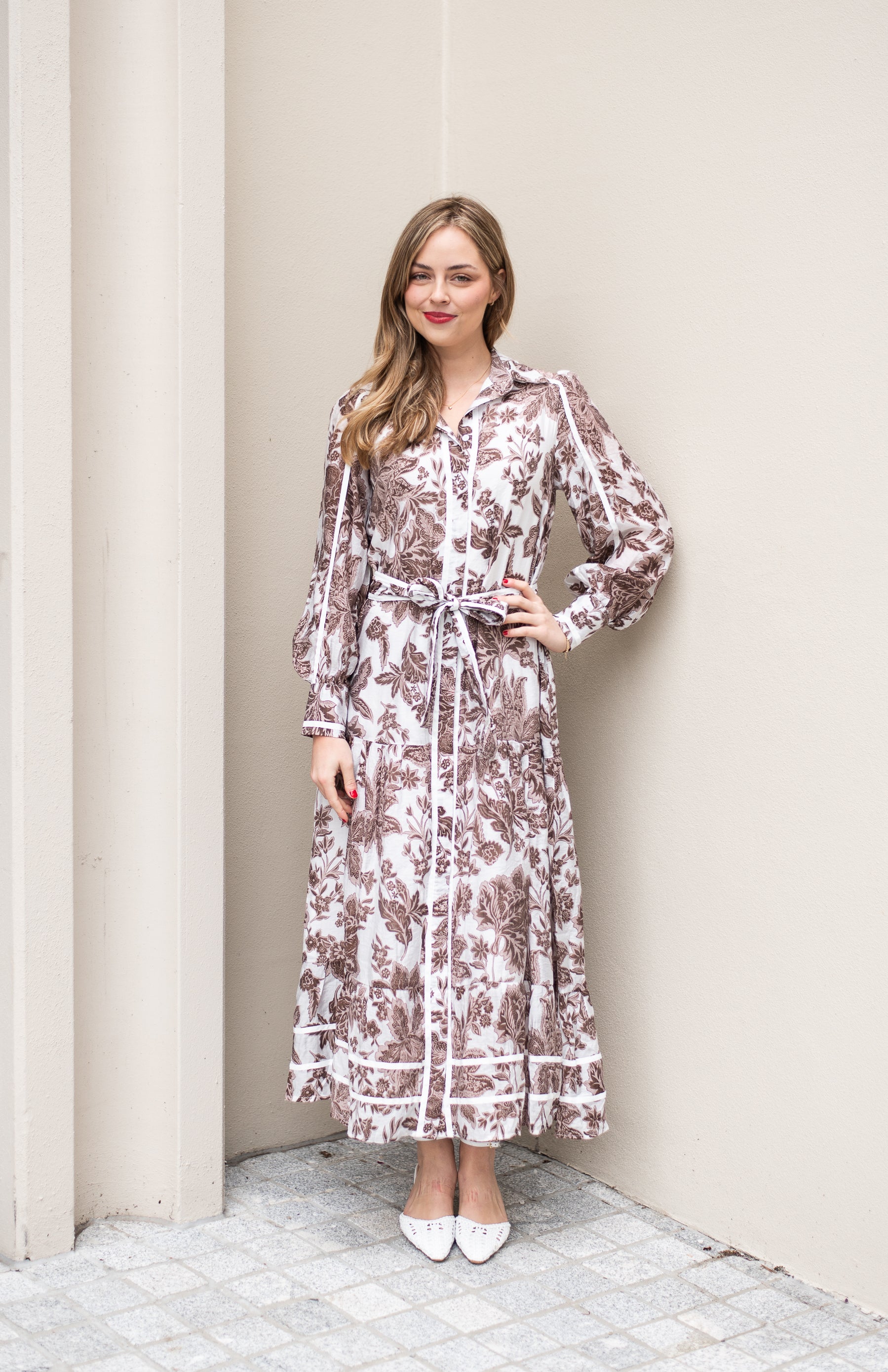 Camille Dress | Brown