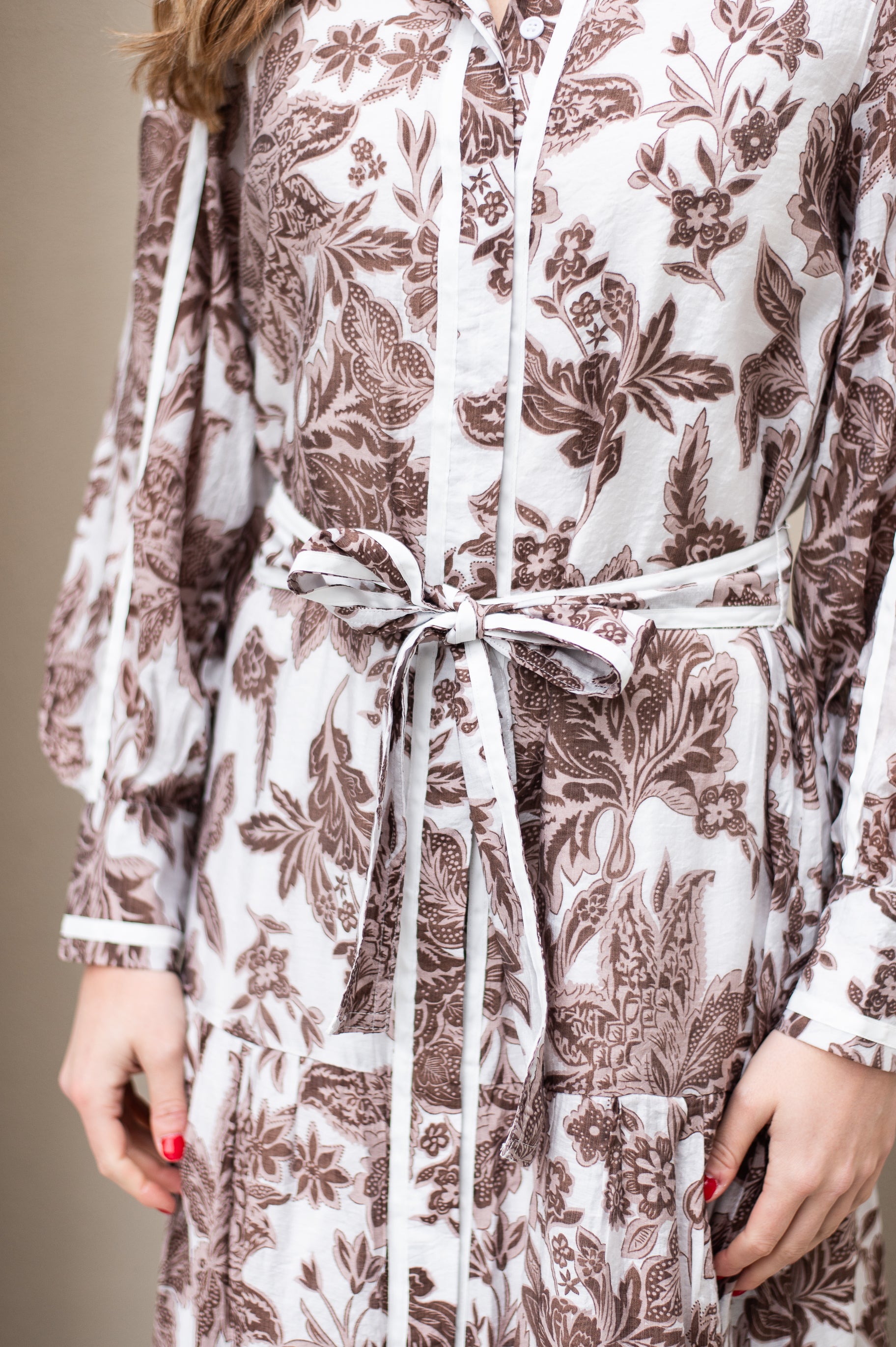 Camille Dress | Brown