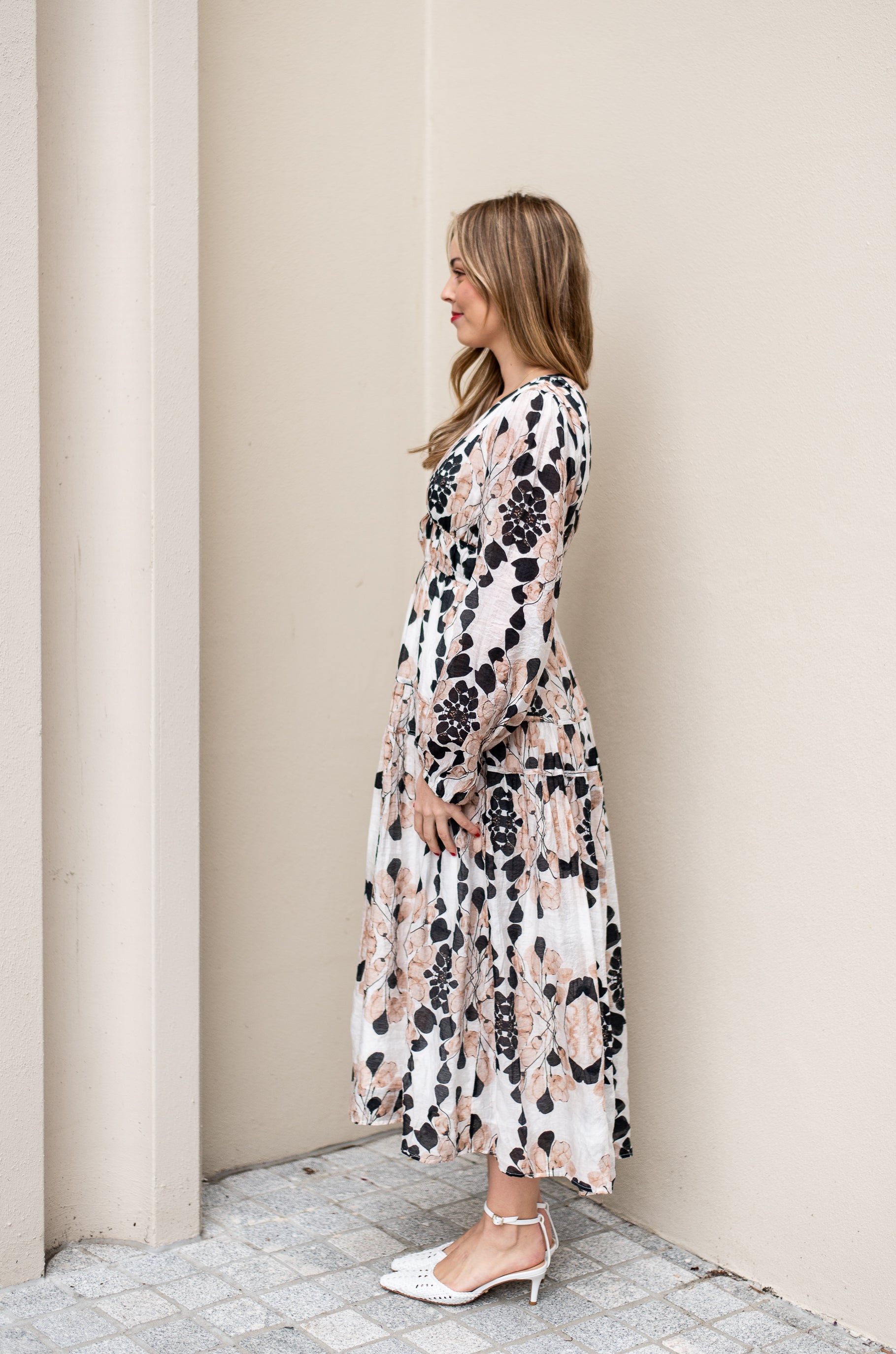 Tallulah Dress | Beige