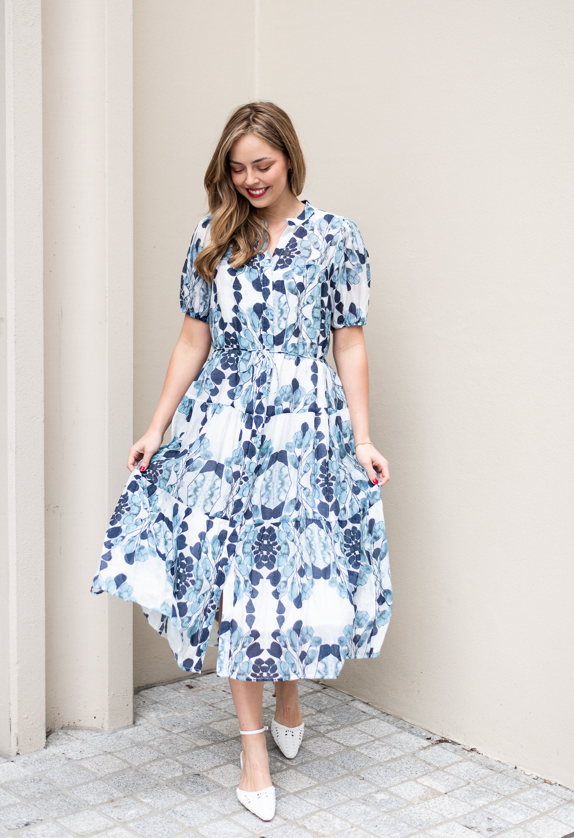 Isabella Dress | Blue