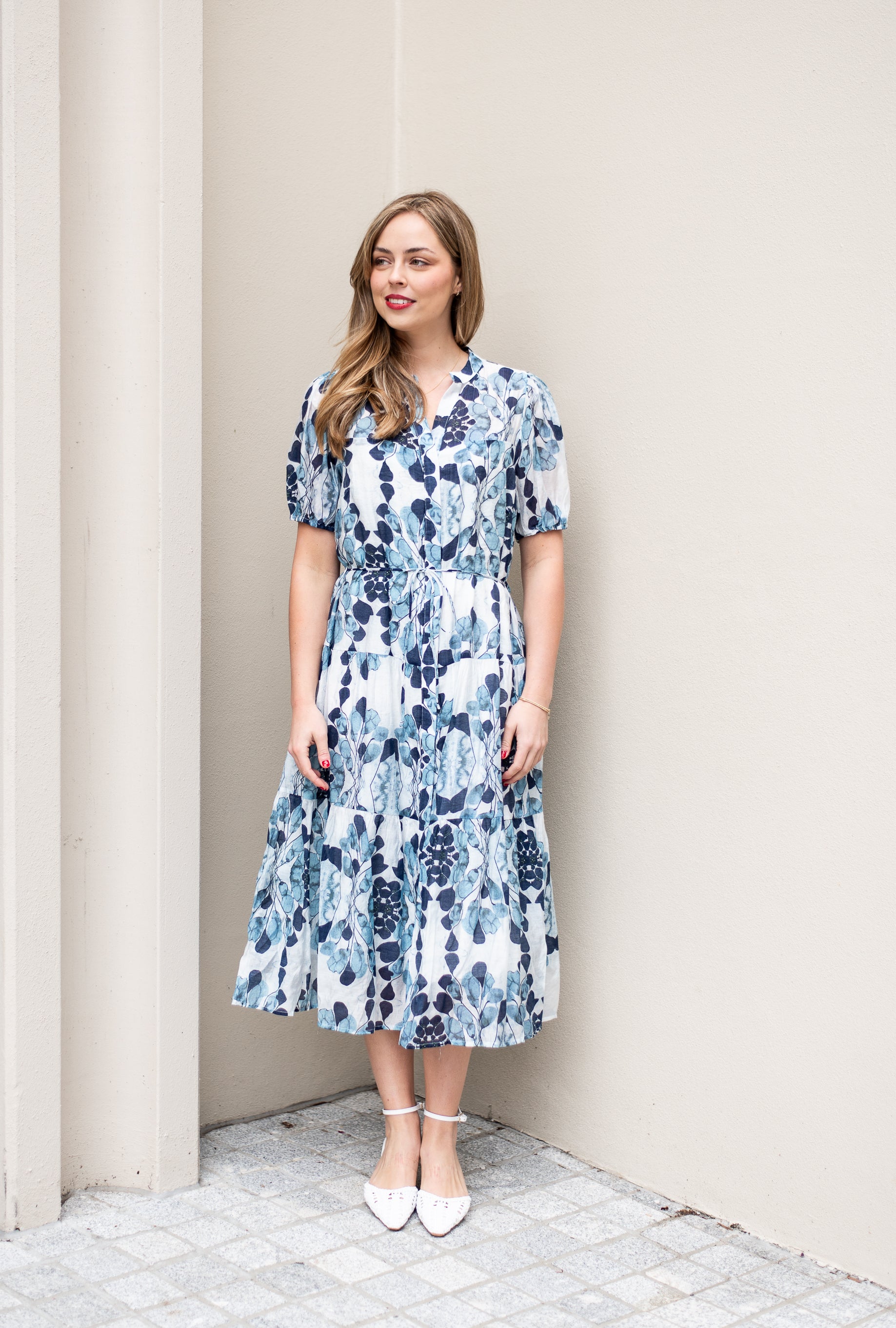 Isabella Dress | Blue