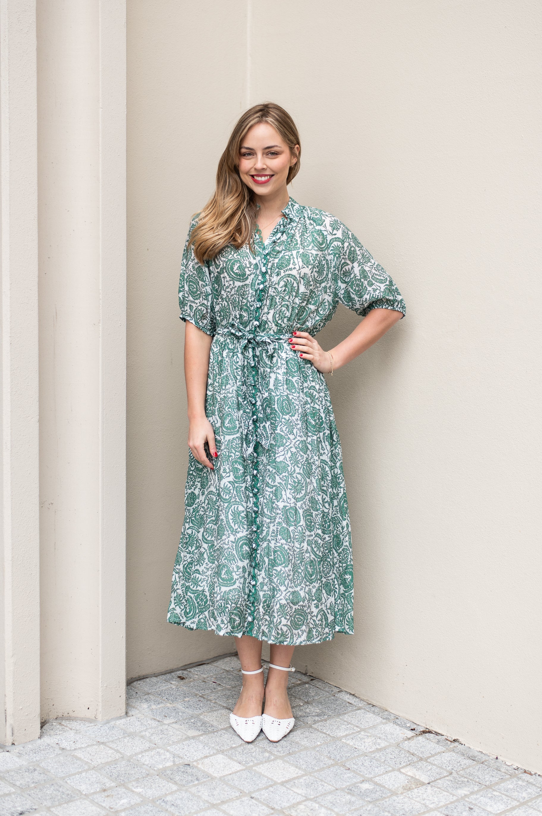 Vera Dress | Green