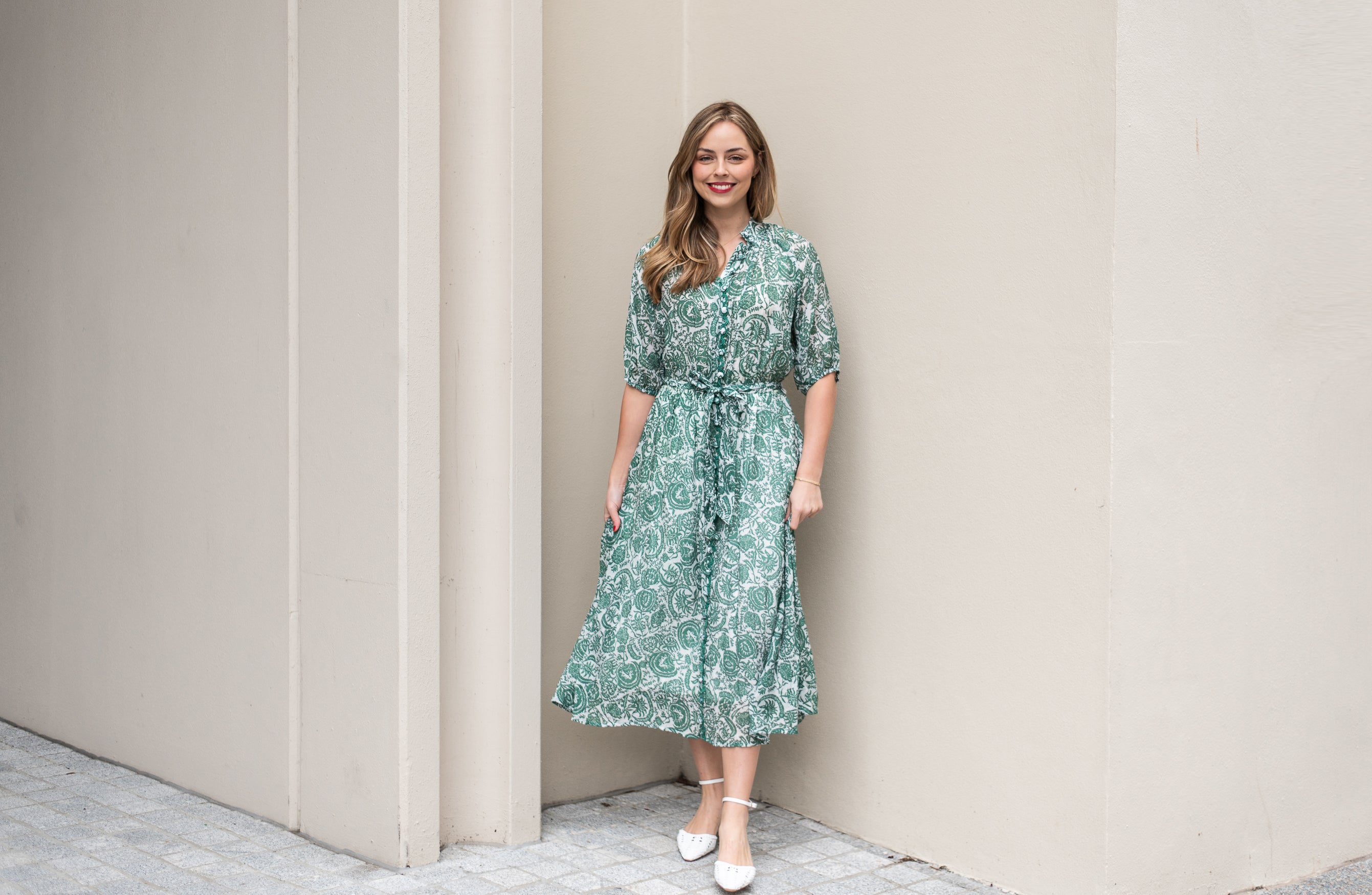 Vera Dress | Green