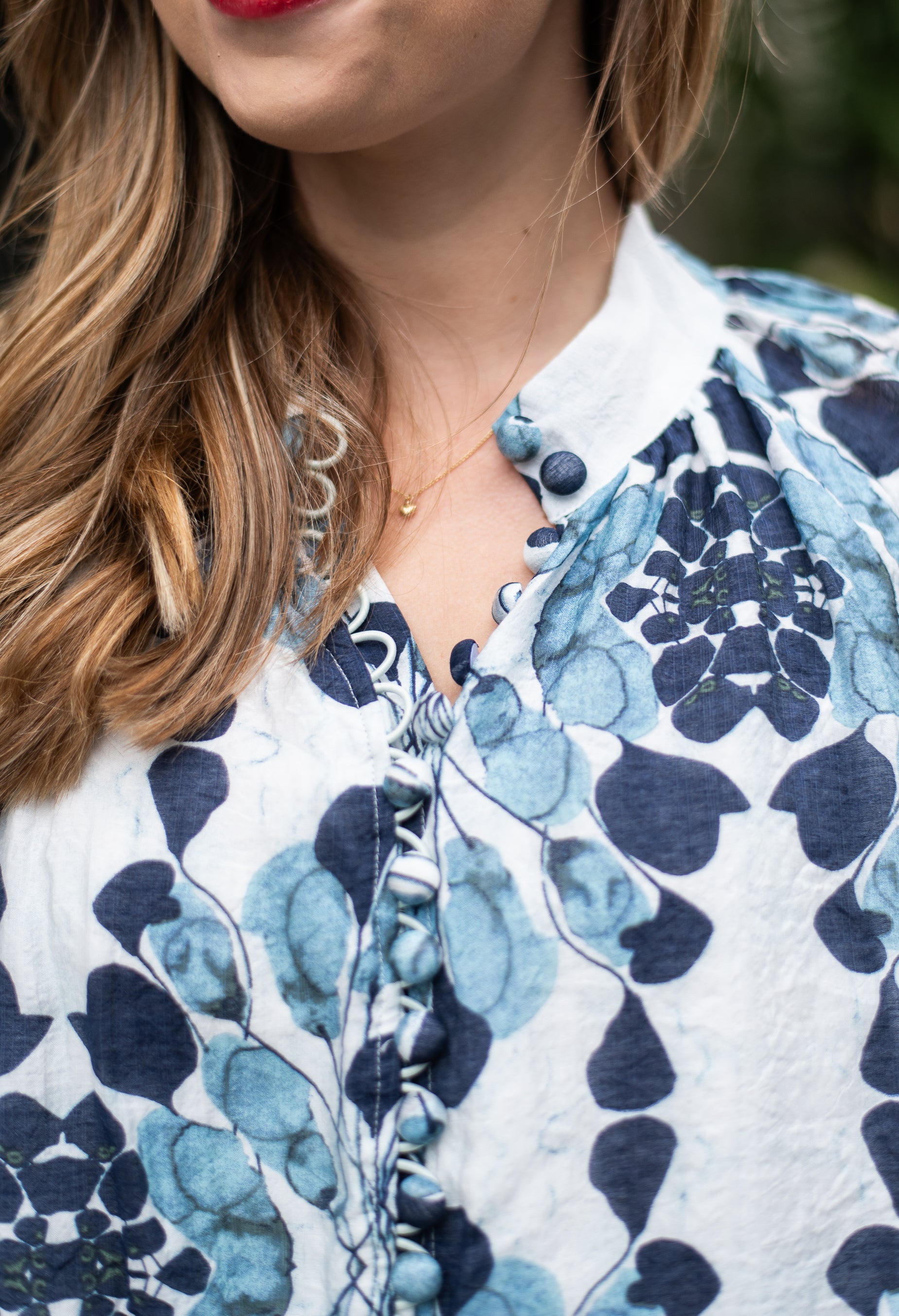 Stella Blouse | Blue