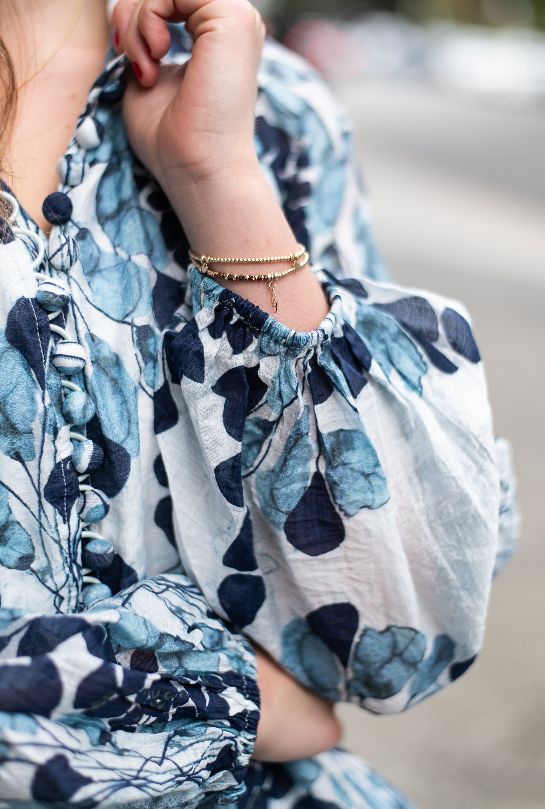 Stella Blouse | Blue