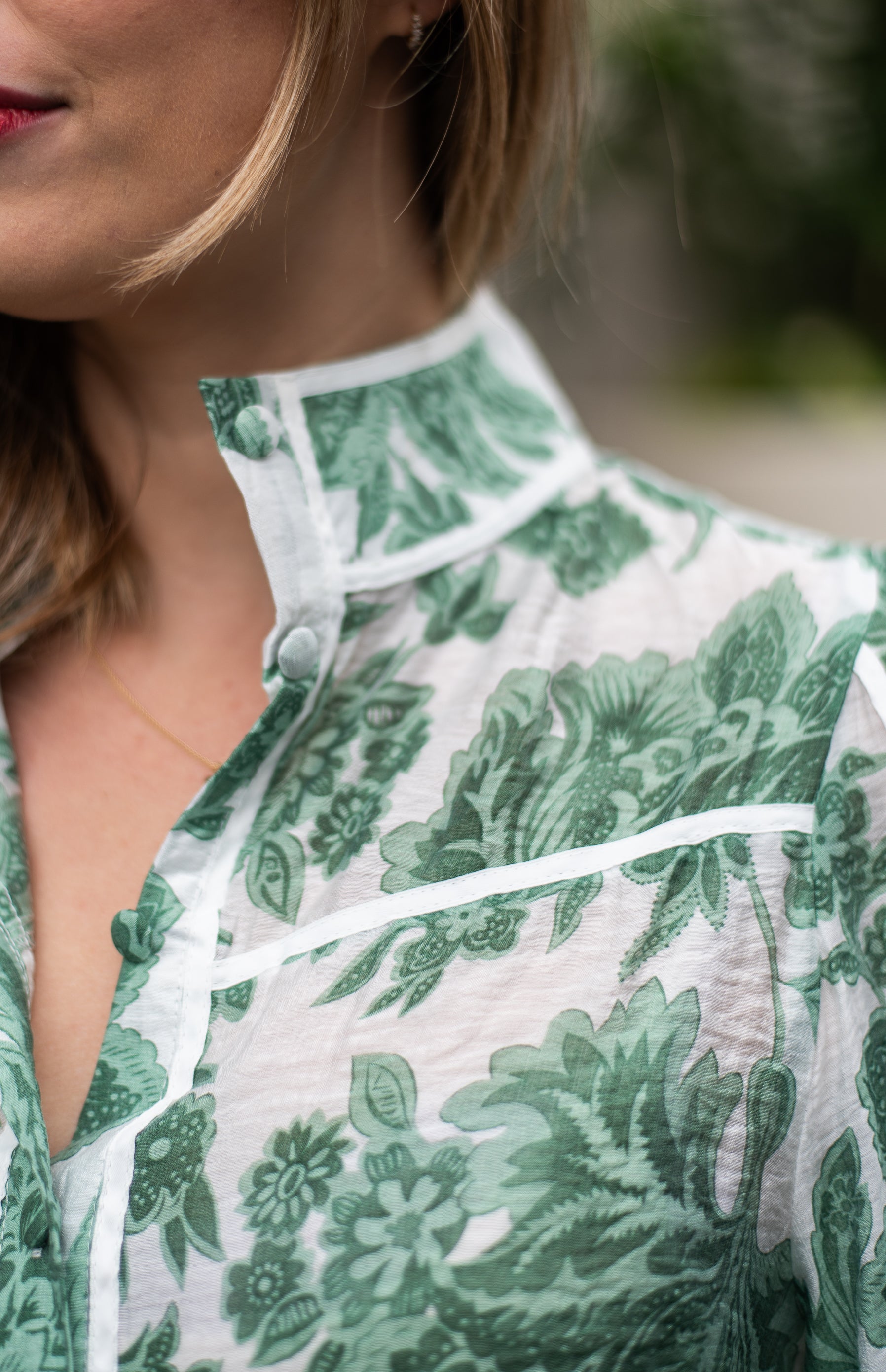Camille Blouse | Green