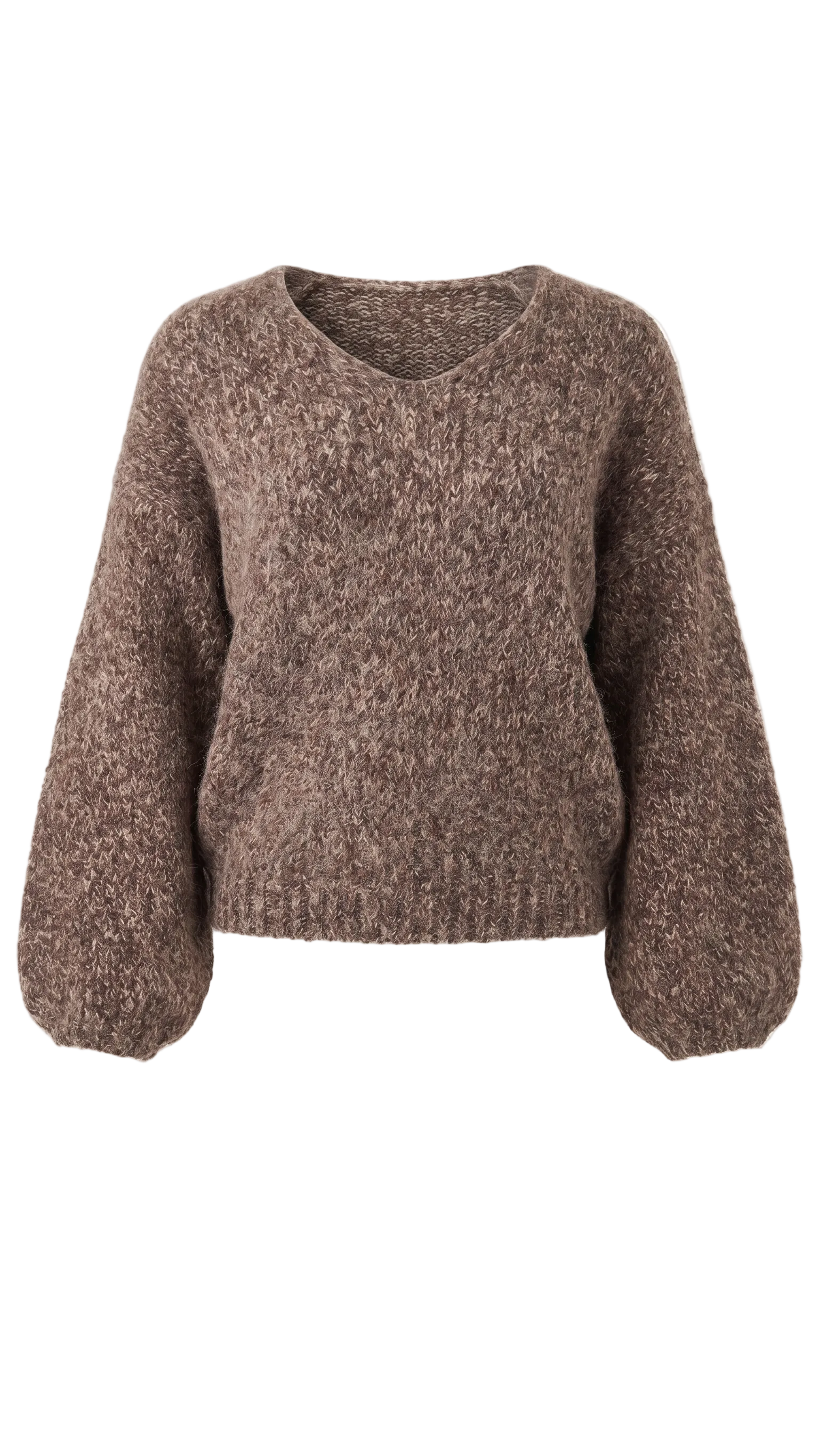 Malena Knit Jumper | Brown