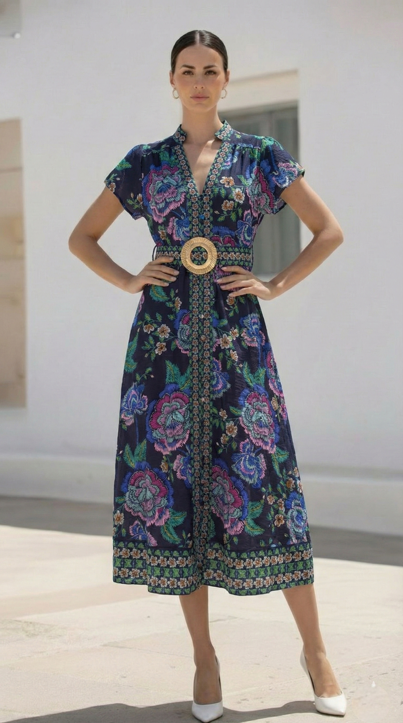 Lucinda Dress | Navy