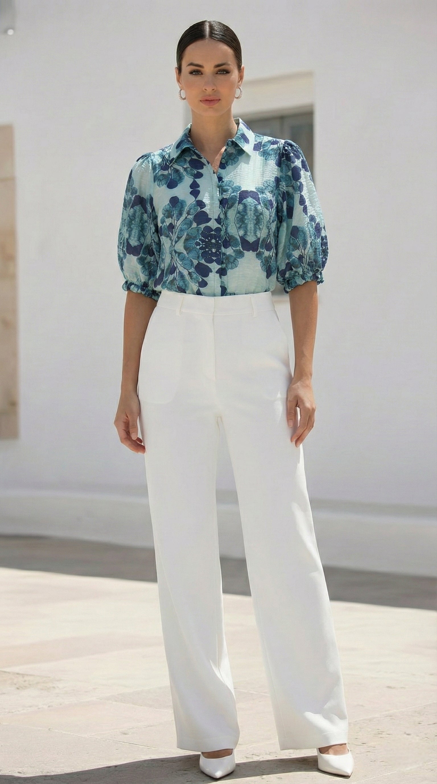 Elizabeth Blouse | Blue