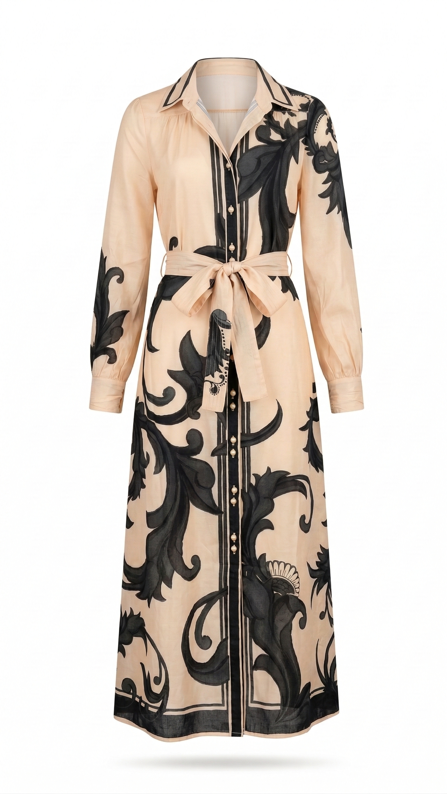 Melody Linen Dress | Beige