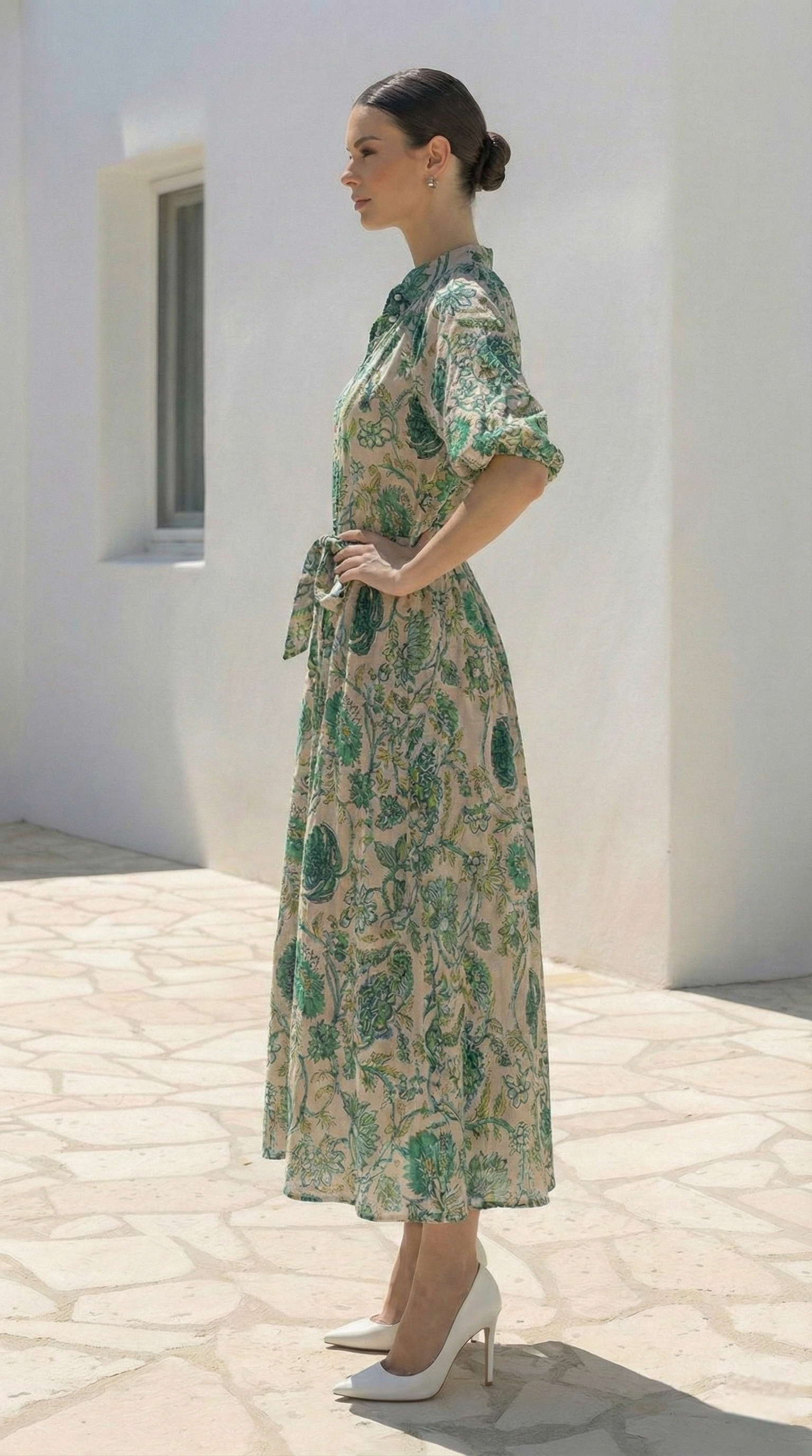 Elaine Dress | Green