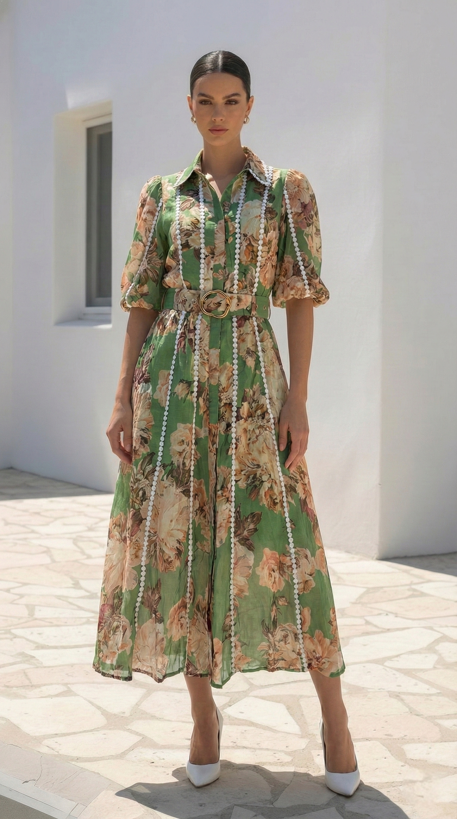 Marcella Dress | Green