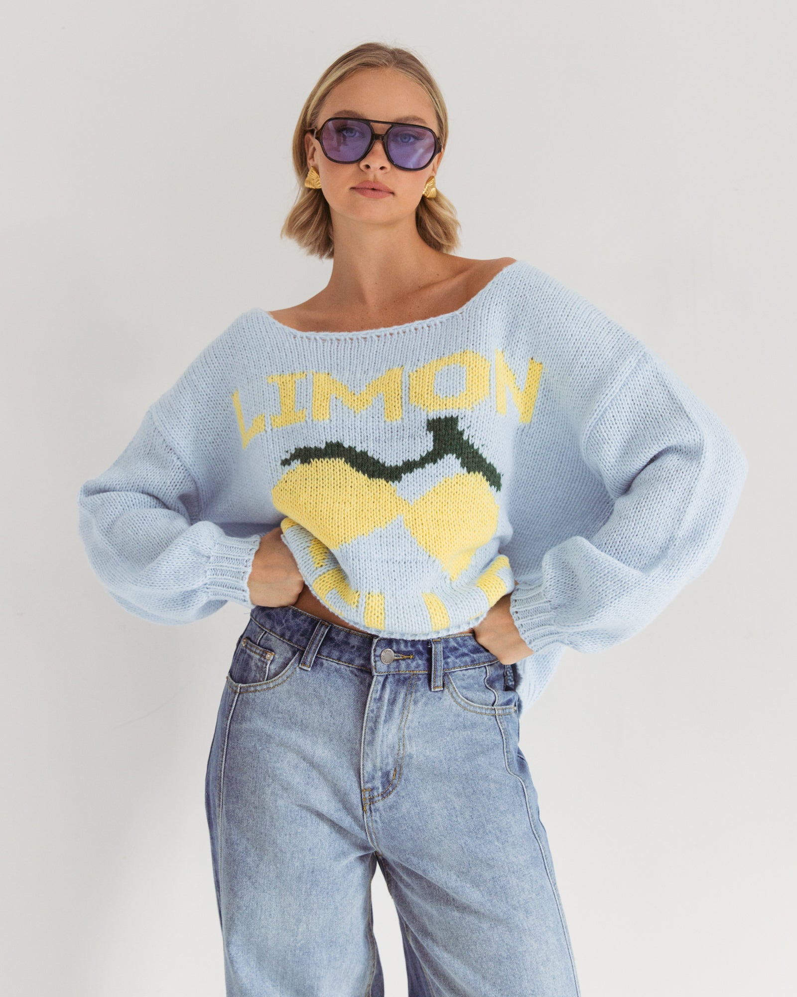 Limoncello Jumper | Blue