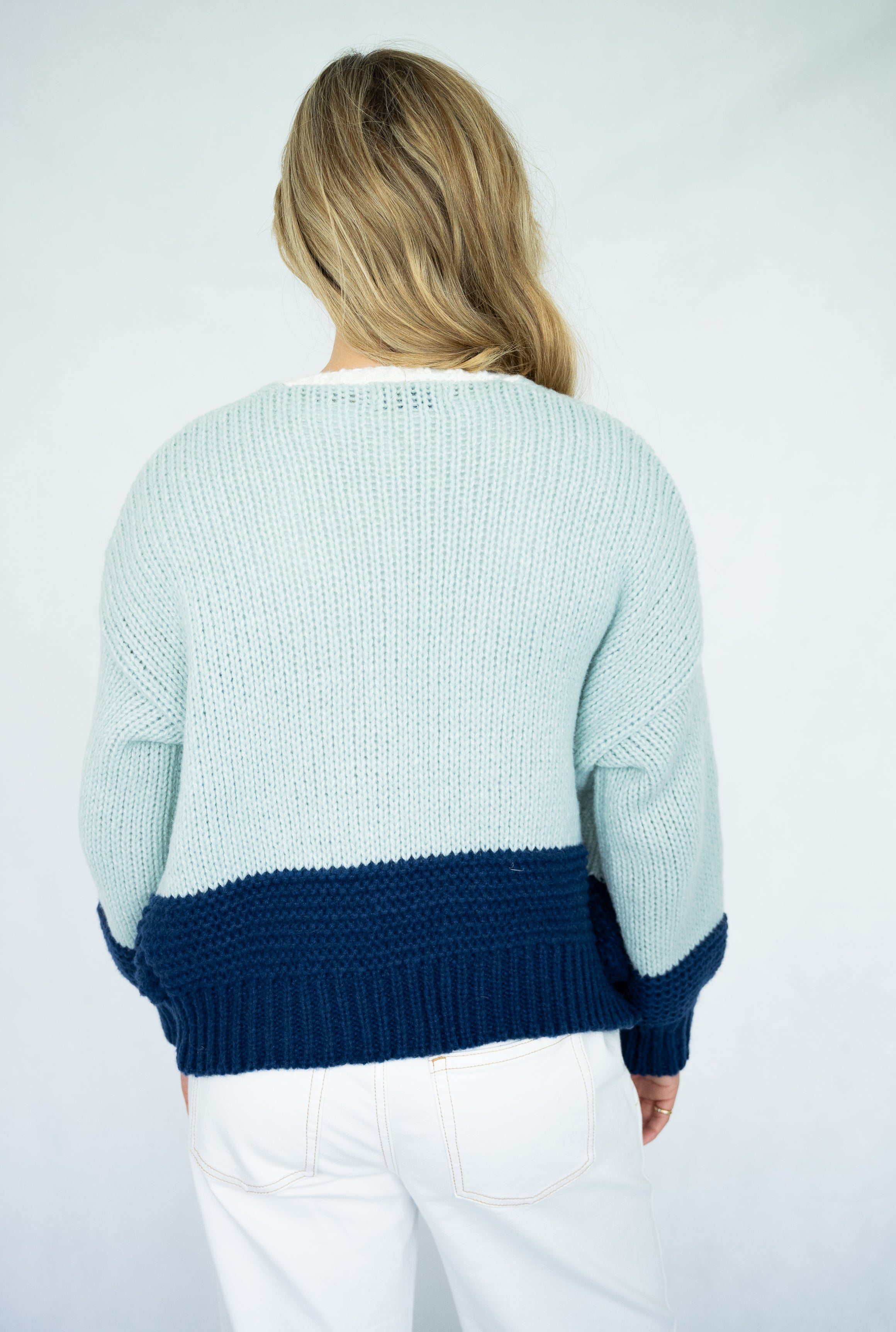 Sage Cardigan | Blue