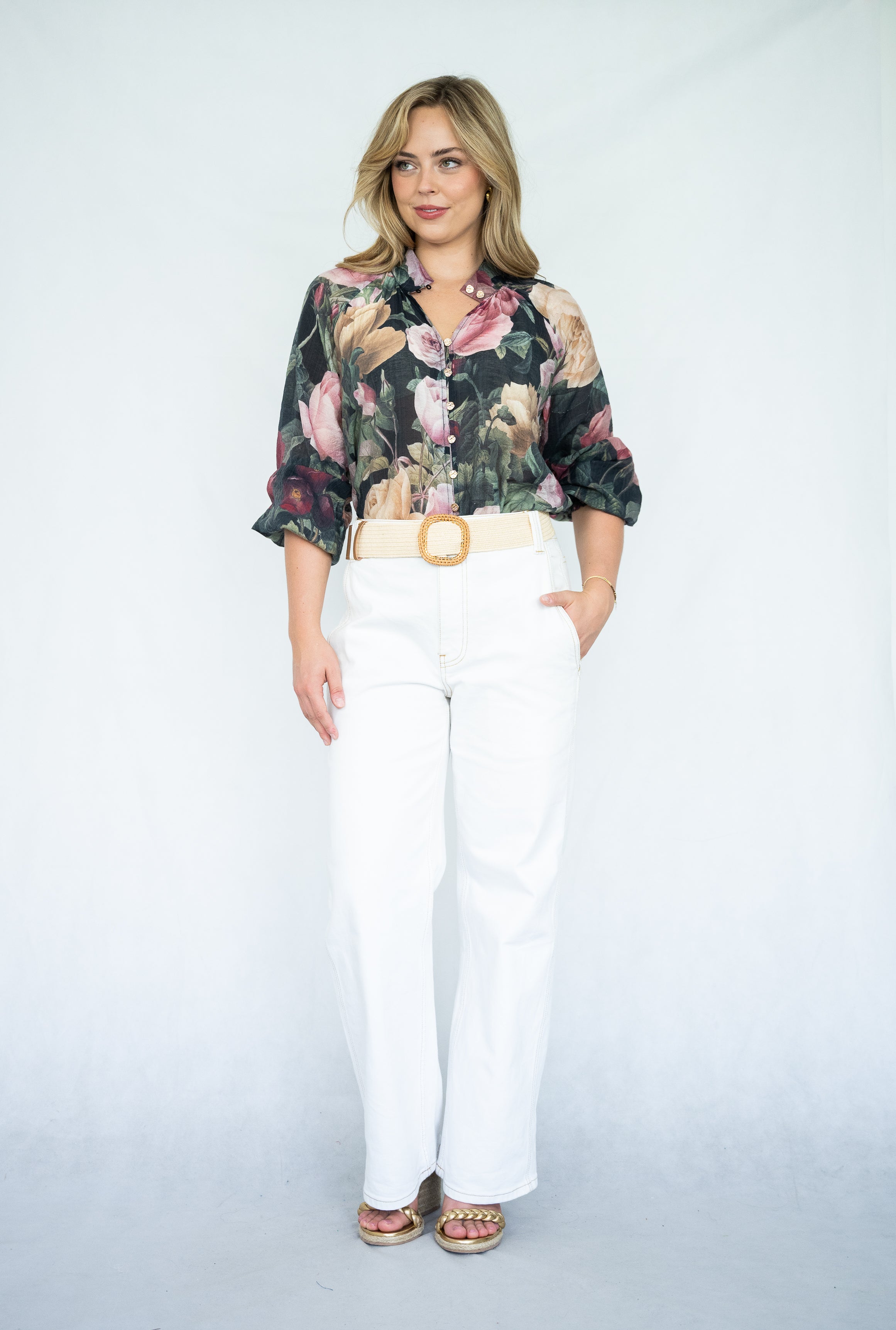 Viola Blouse | Multi Floral
