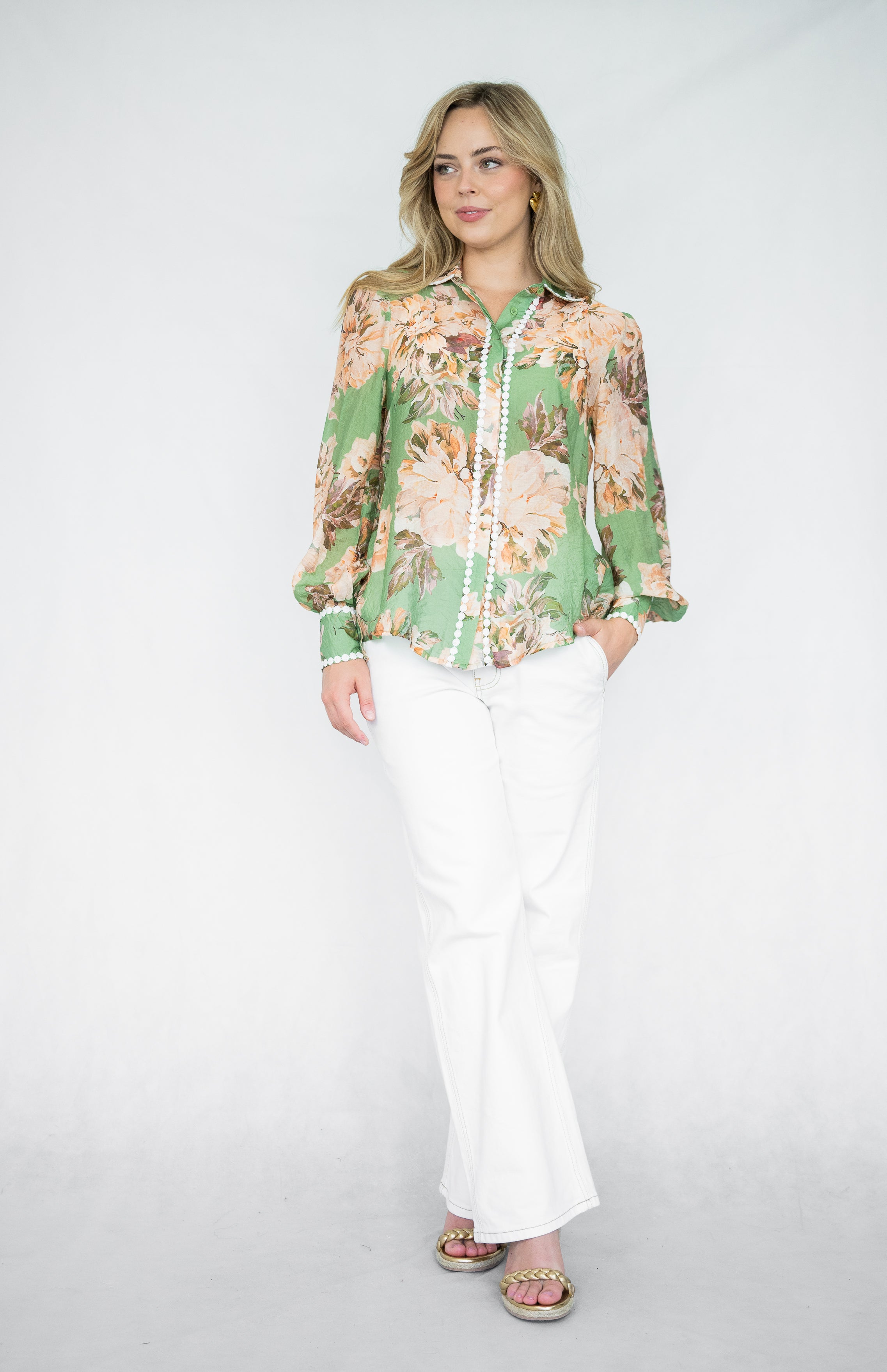 Vivienne Blouse | Green
