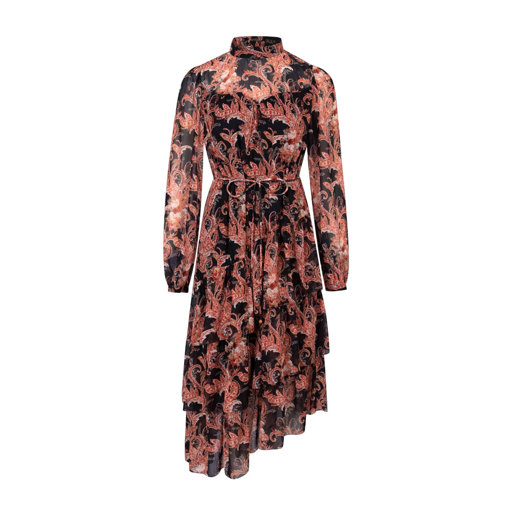 GDS Marchesa Dress | Red Print DRESSES autumn-winter AW 23 BLACK Catch DRESSES dup-review-publication GDS L M RACES S SALE 40 % wedding guest dress XL XS