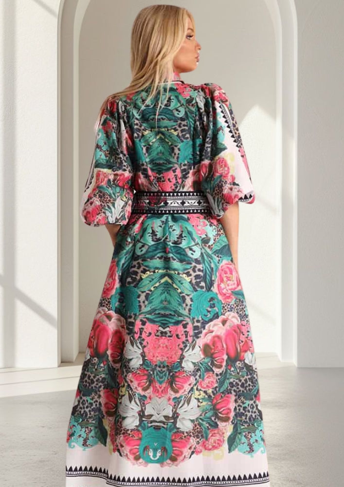 Florentina  Long Dress  | Floral