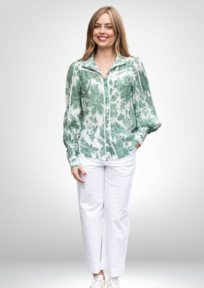 Camille Blouse | Green