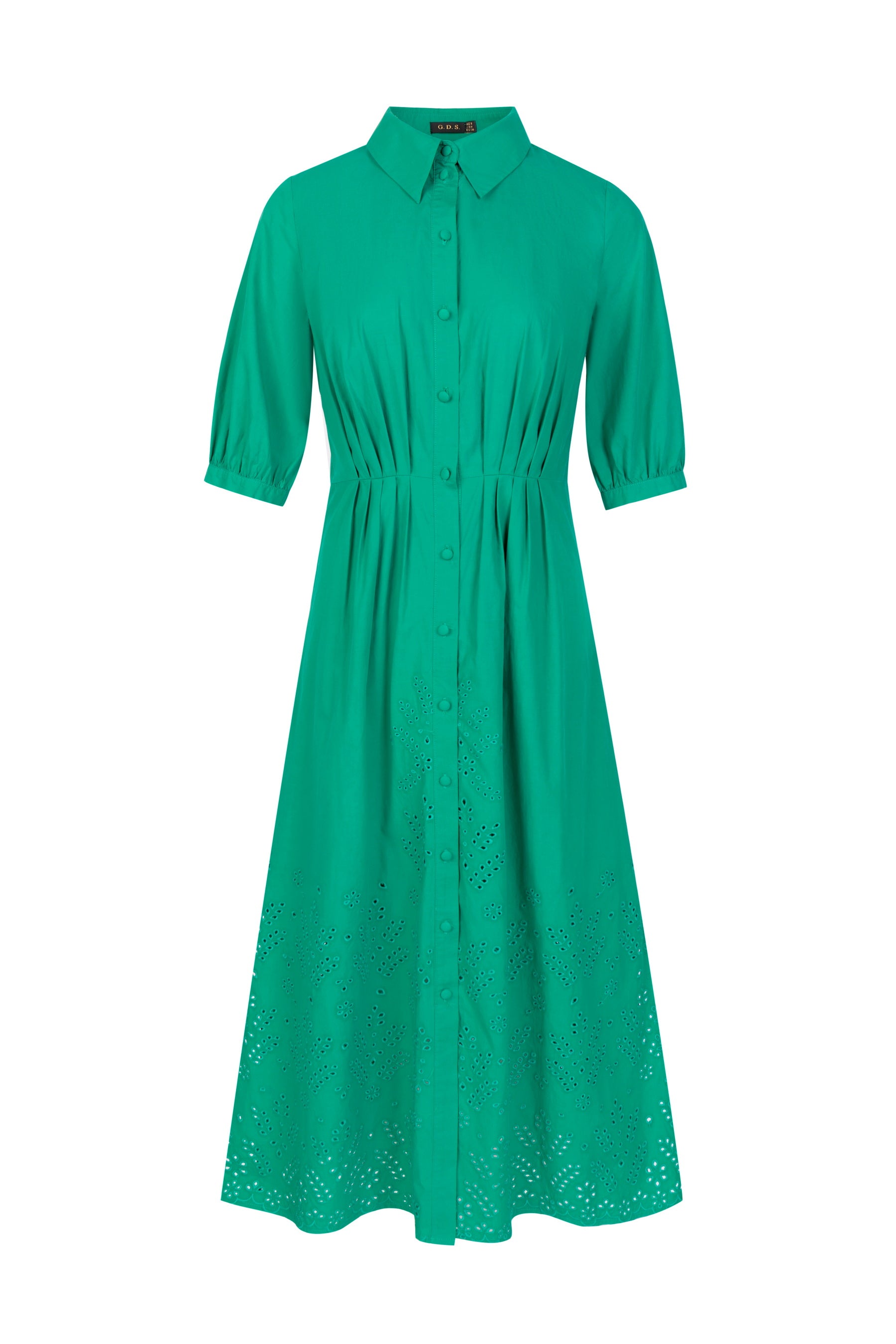 GDS Raven Tencel Long Dress | Sea Green DRESSES 10 12 14 16 8 GDS GREEN L M S XL XS