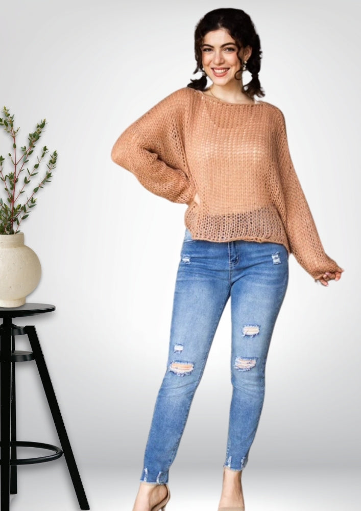 Chloe Jumper  | Rust