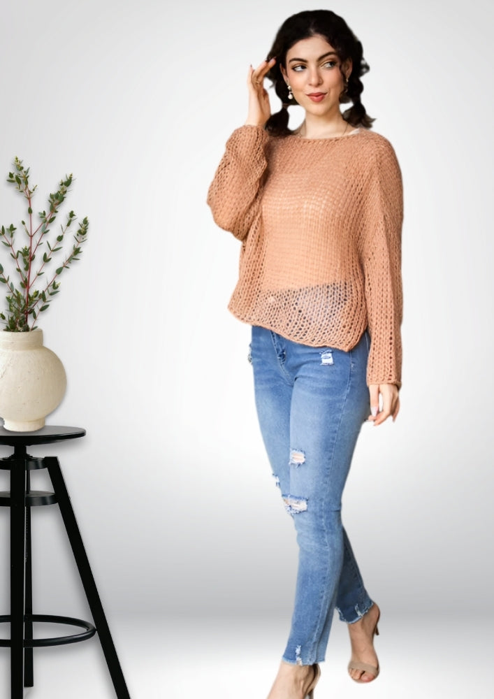 Chloe Jumper  | Rust