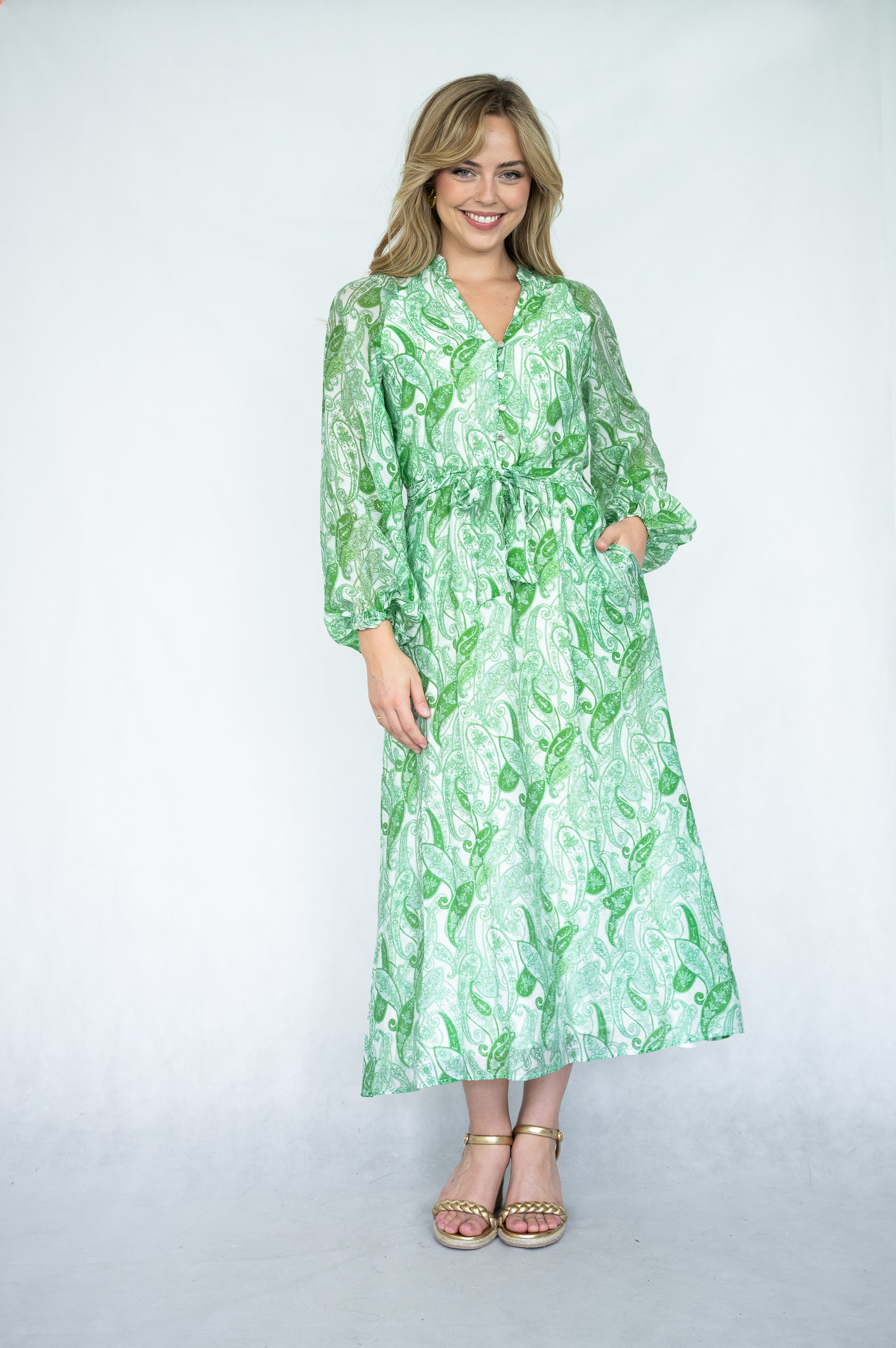 Delray Dress |  Green