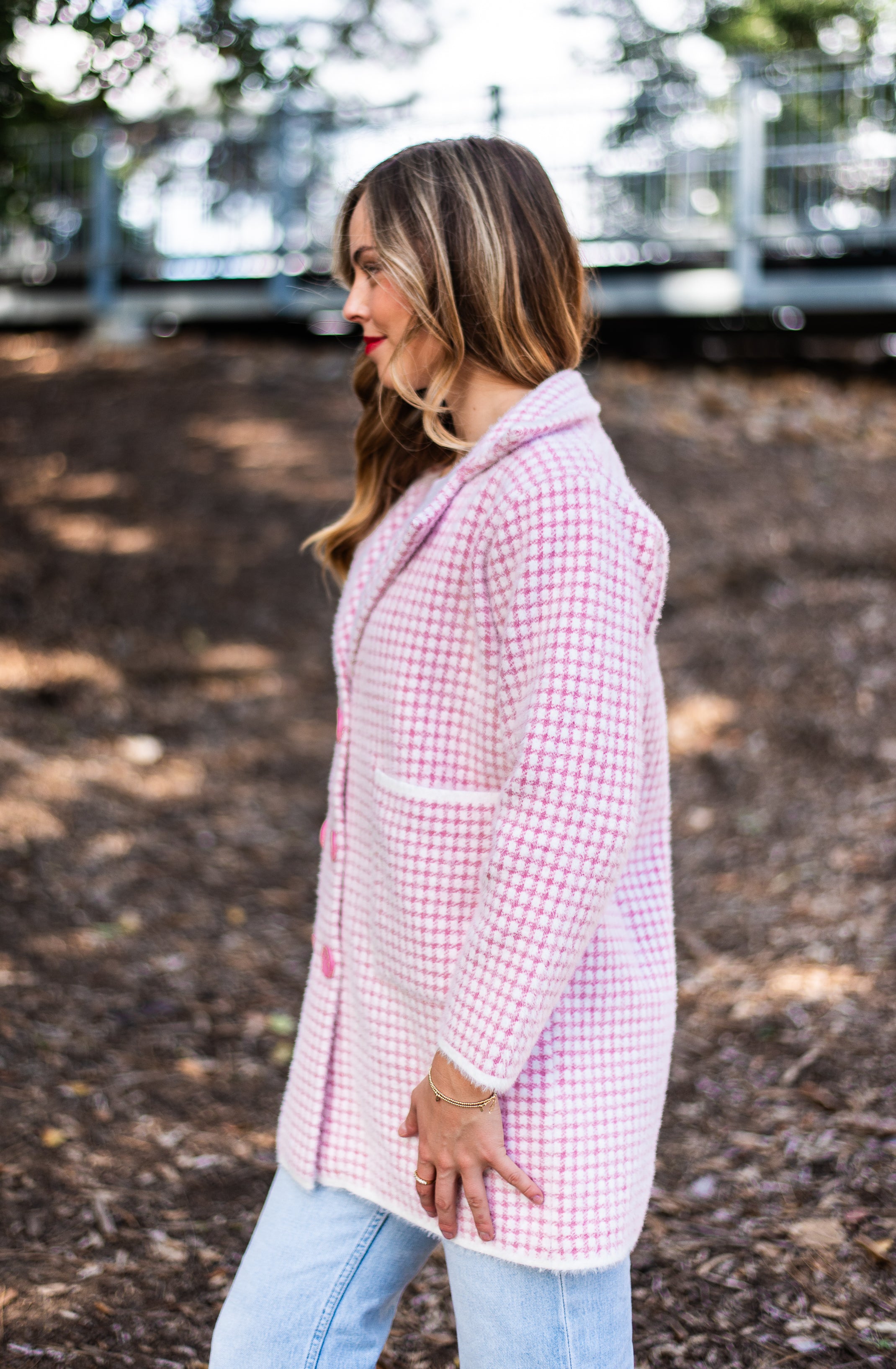 Maggie Soft Coatigan |  Pink