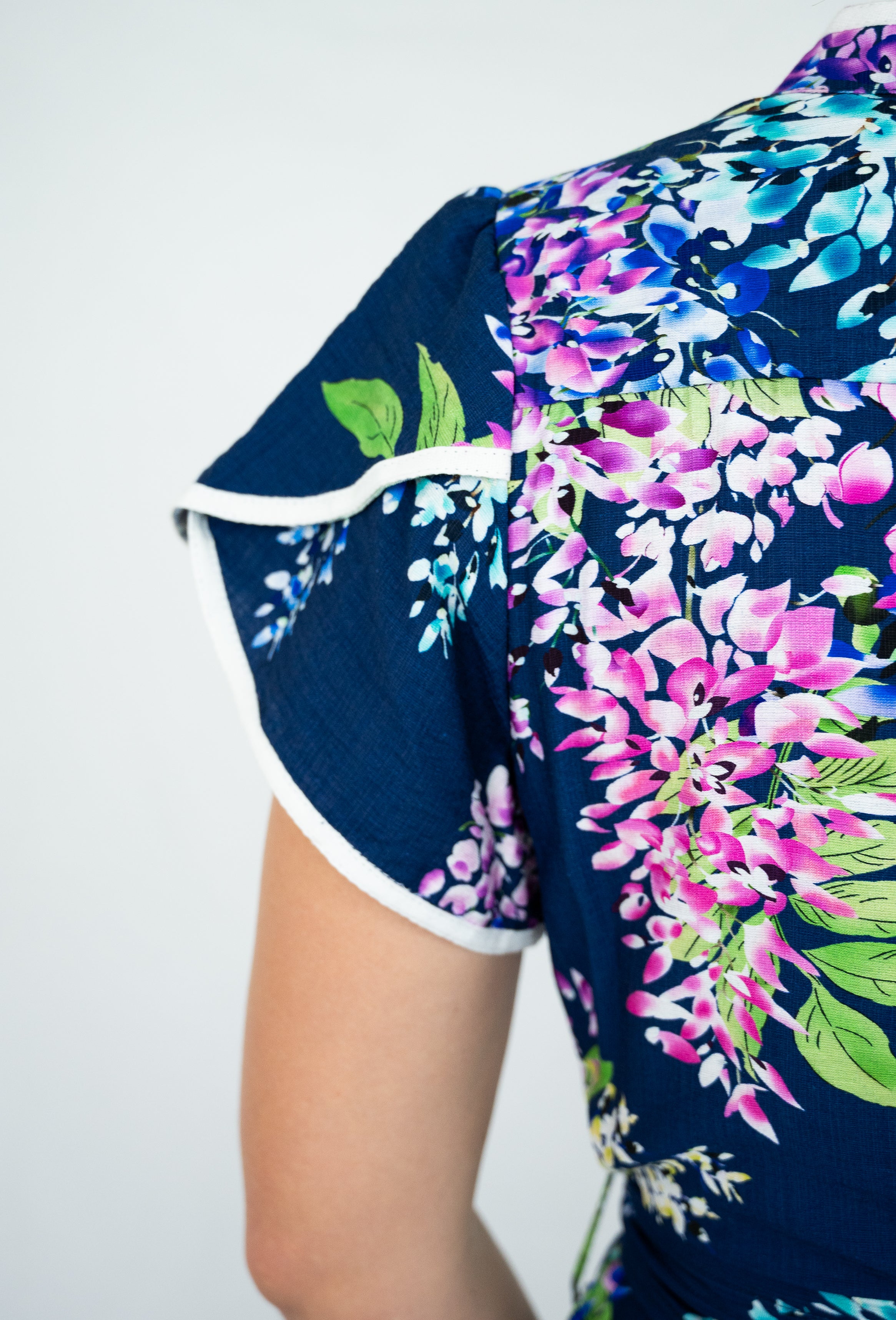 Elsa Dress | Navy Floral