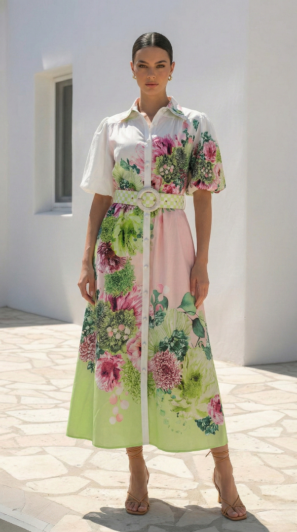 Magherita Dress  |  Pink