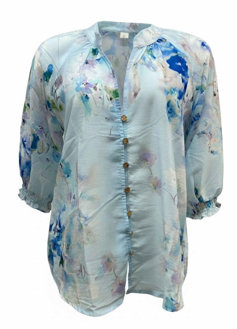 Grace Blouse | Blue