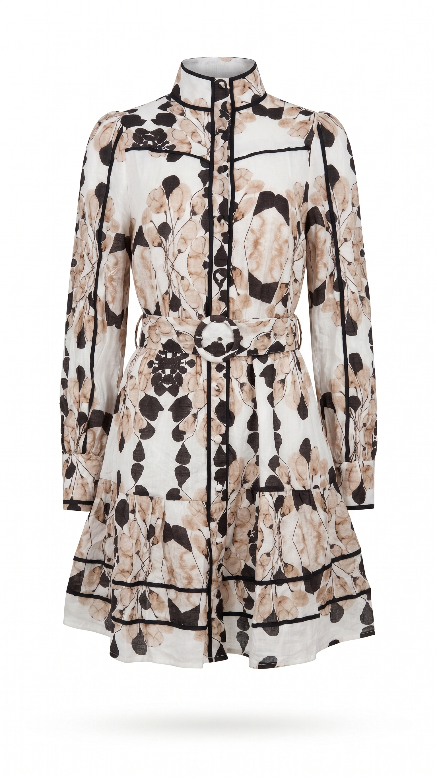 Evie Short  Dress  | Beige