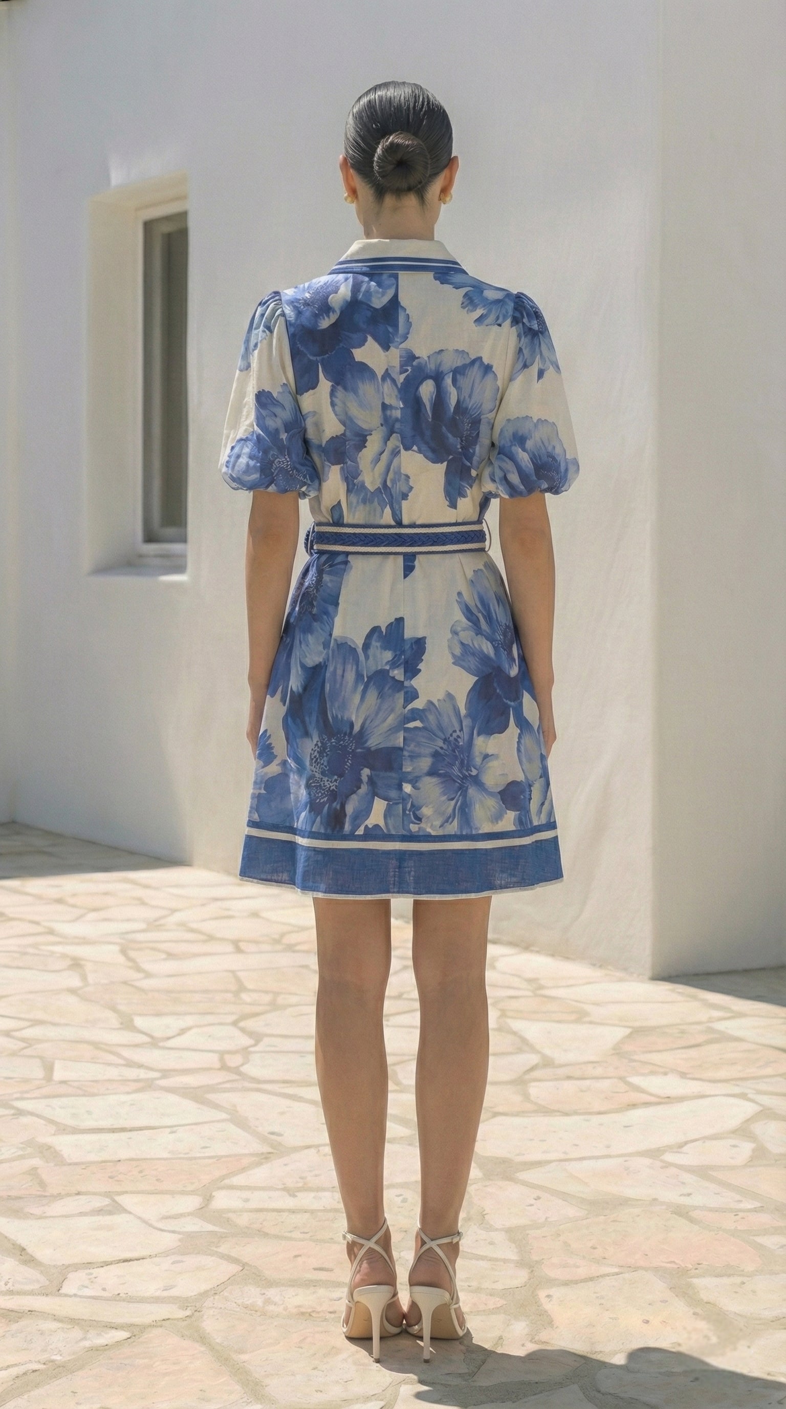 Rachel Short Dress |  Blue