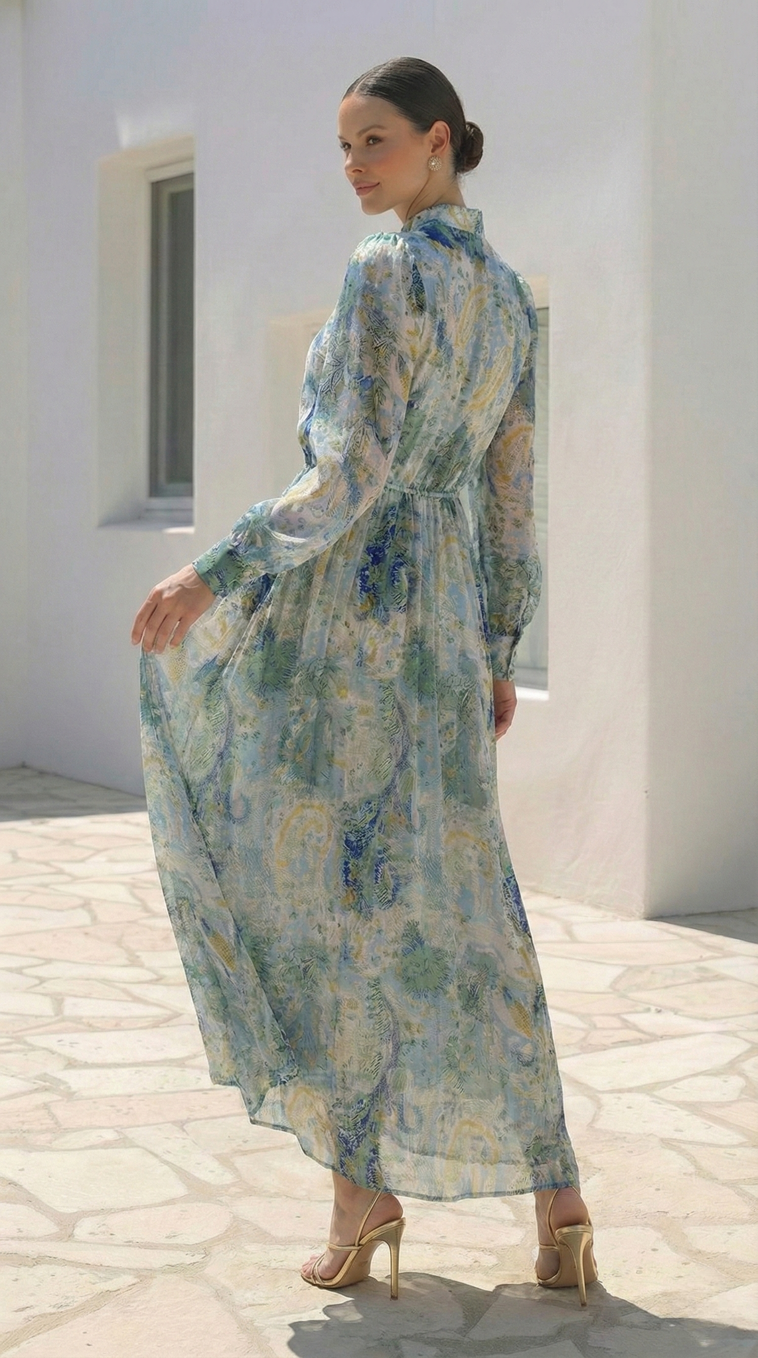 Myka Dress | Seagrass