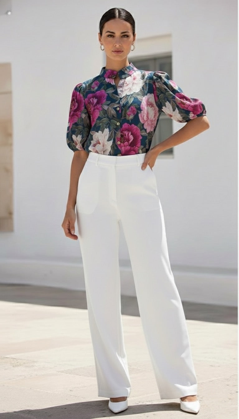 Tilly  Blouse  | Teal