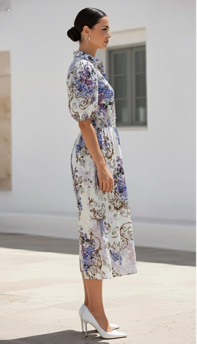 Avalee  Dress | White Floral