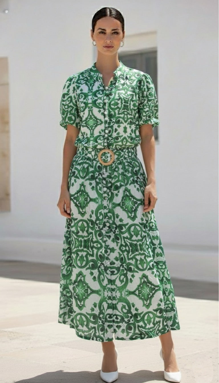 Estelle Skirt  | Green