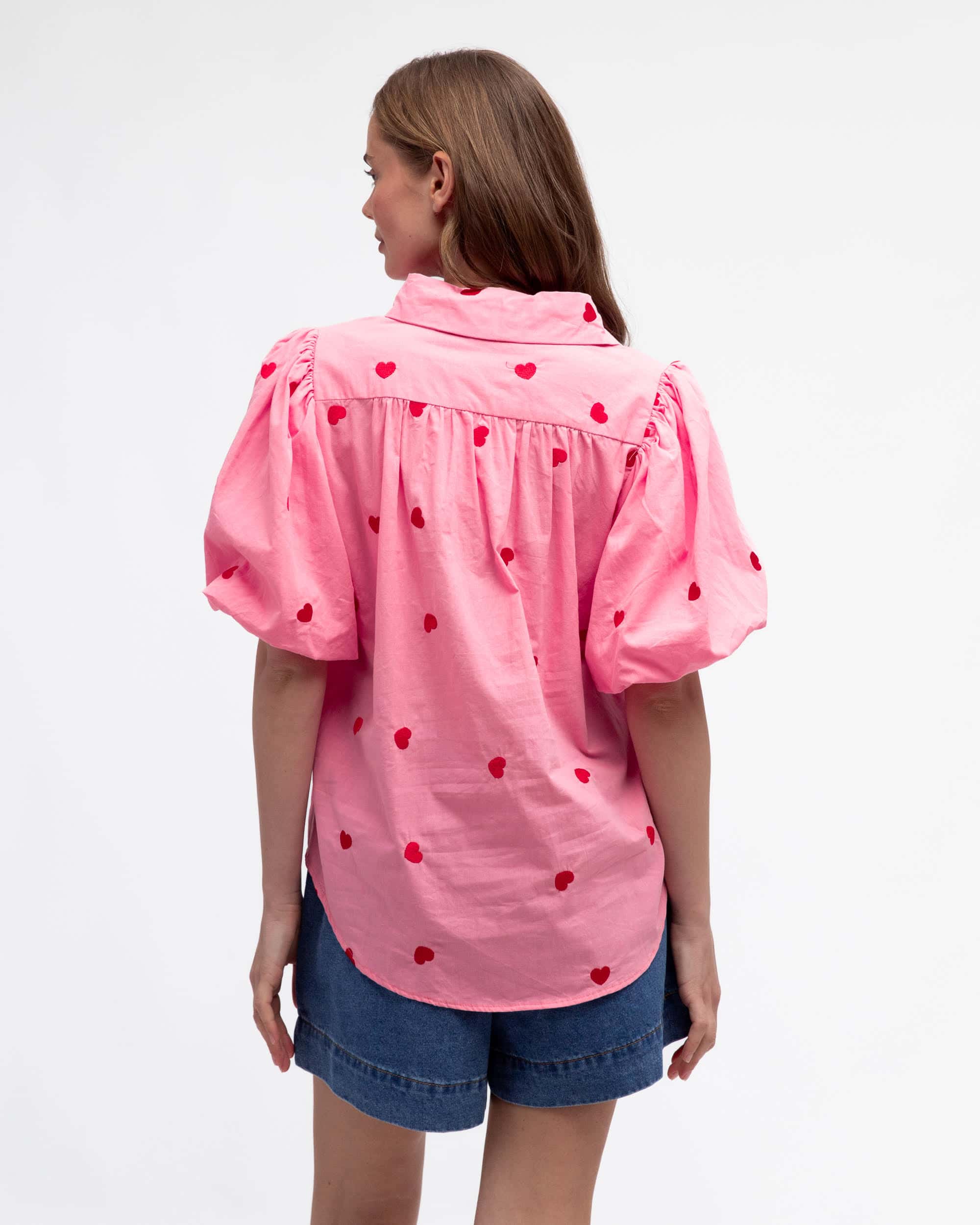 Heart To Heart  Shirt | Pink