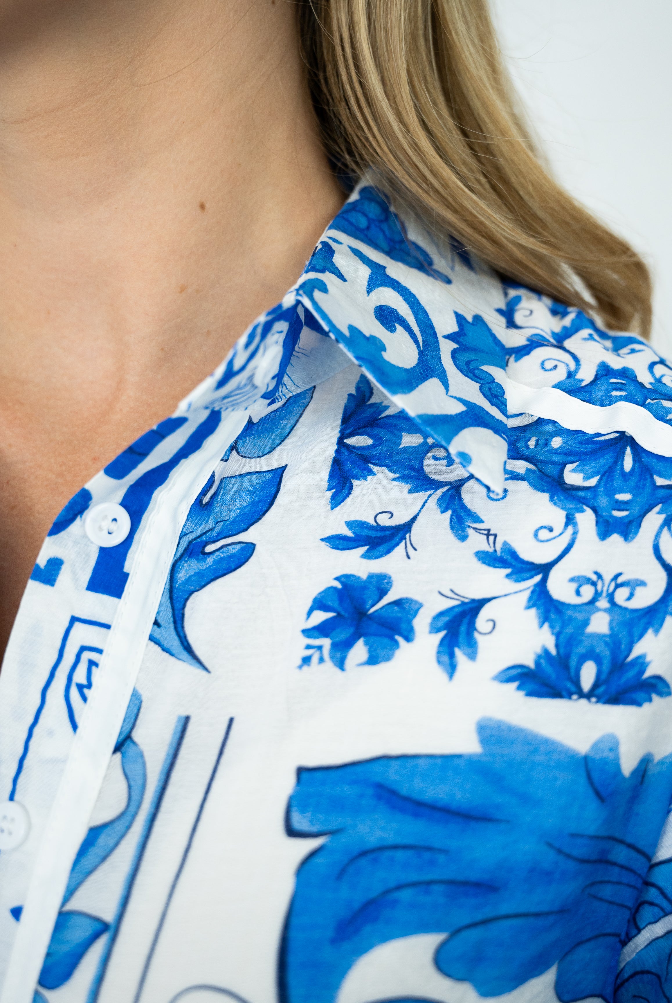 Mykonos Dress  | Blue