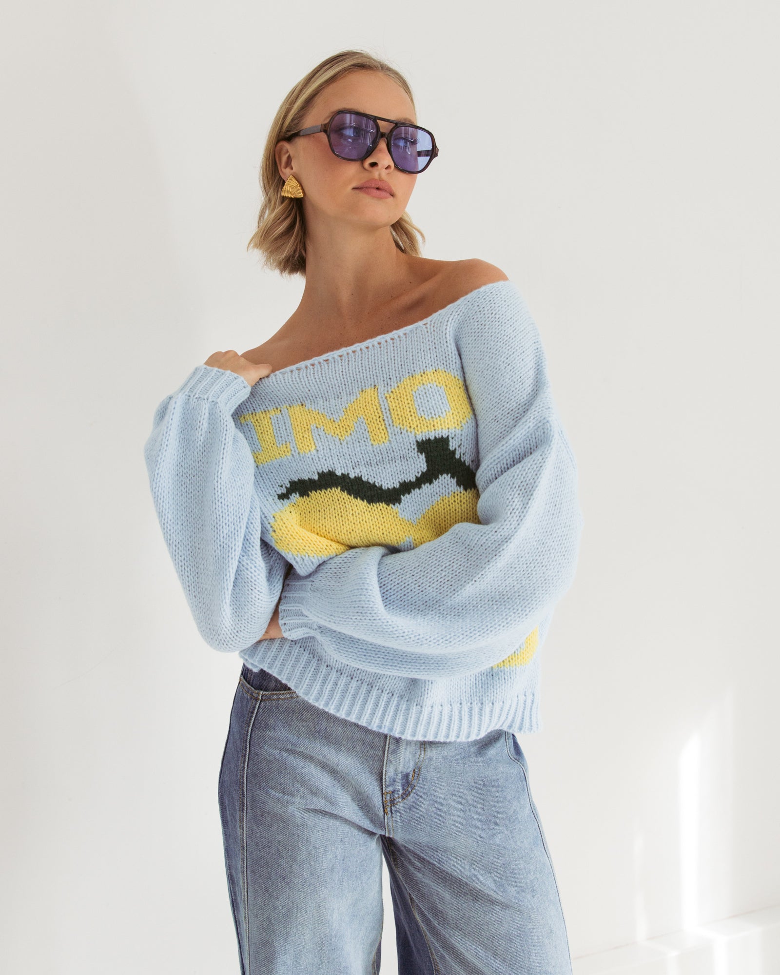 Limoncello  Jumper  | Blue
