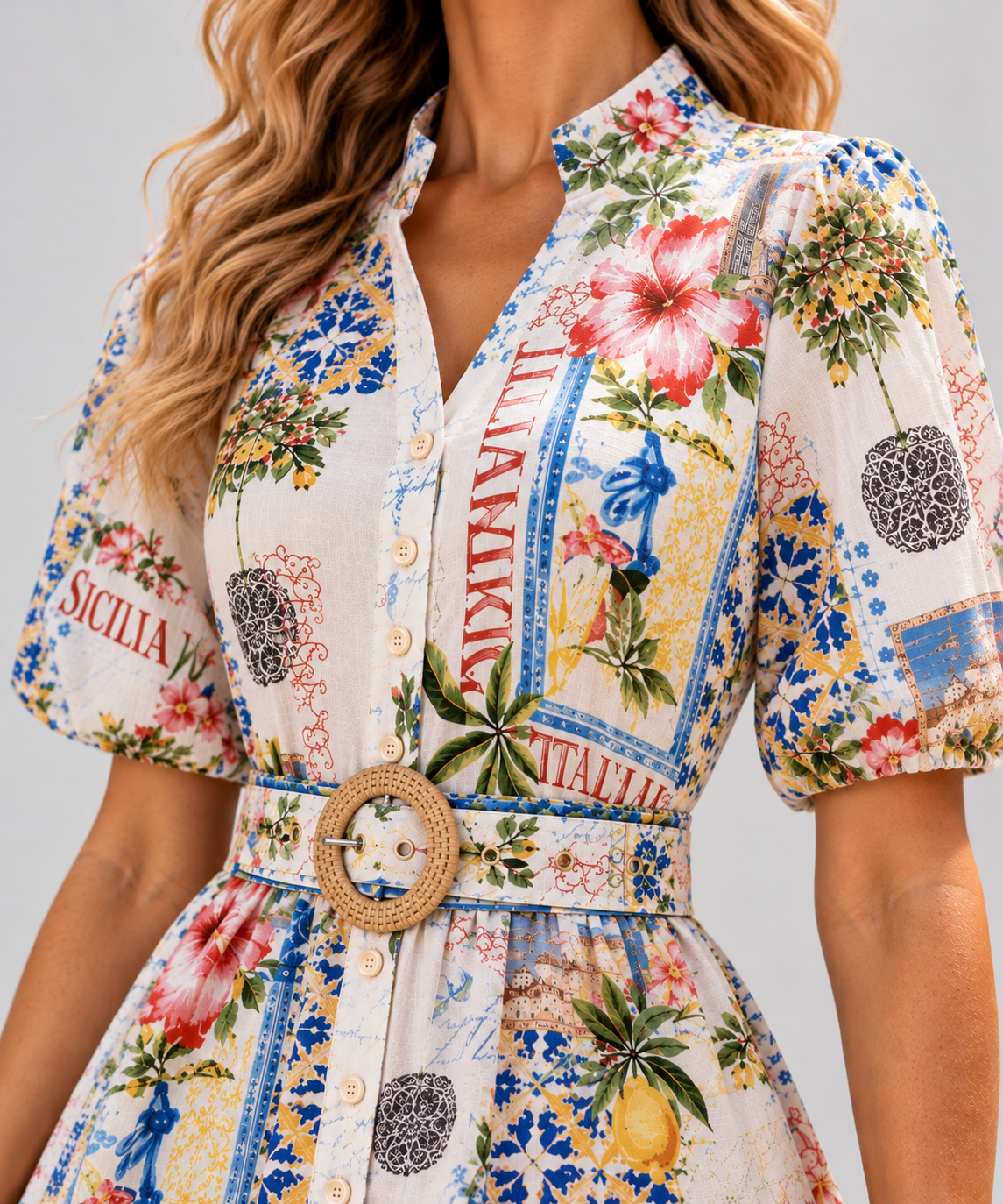 Amore Dress | Italy Print